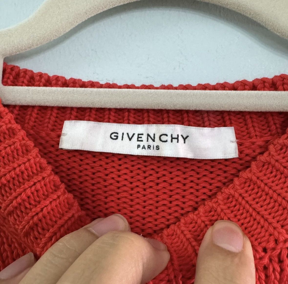 Givenchy Givenchy logo knitwear Size US S / EU 44-46 / 1 - 3 Thumbnail