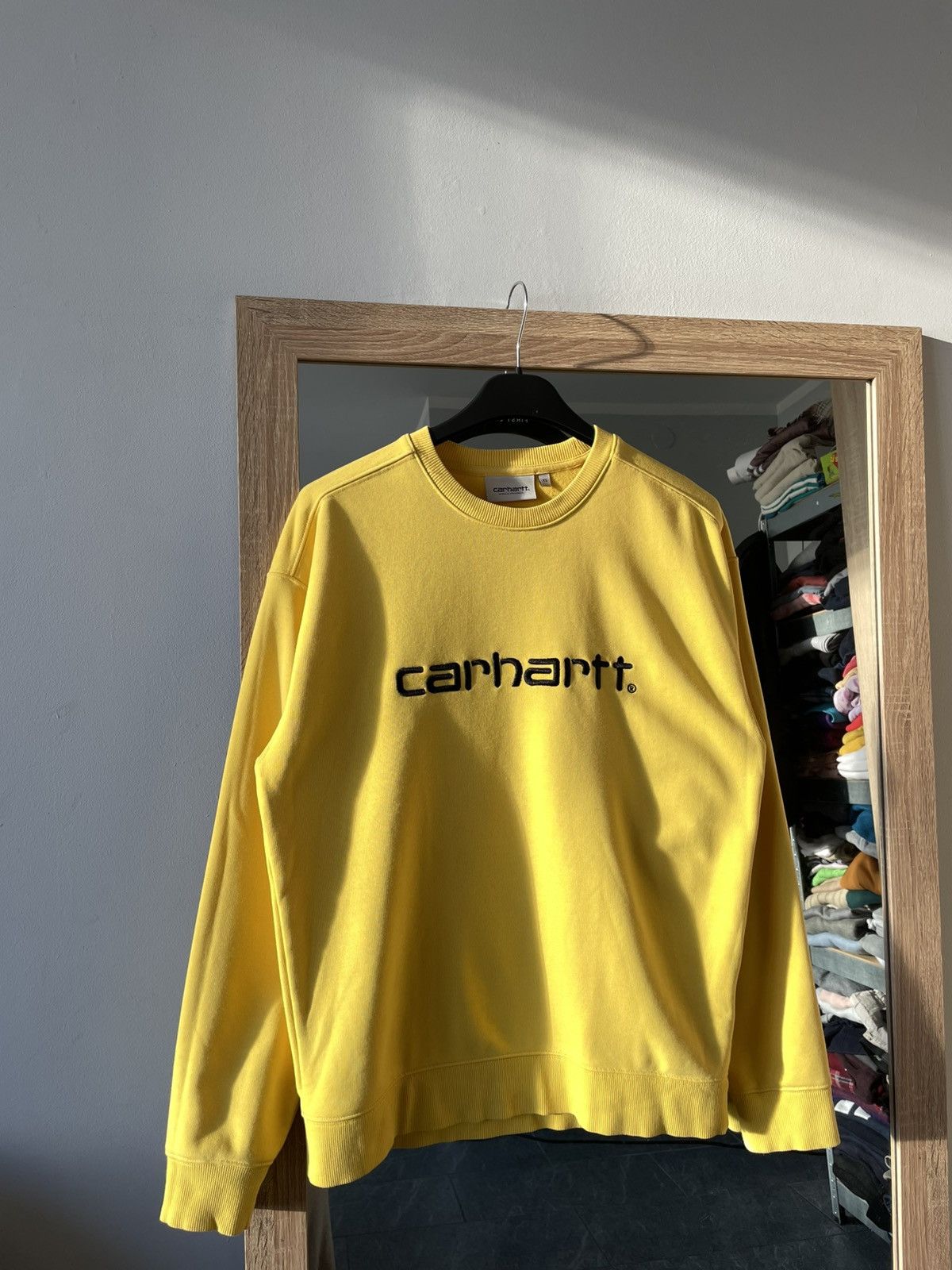 Vintage Sweatshirt carhartt wip big logo vintage Size US XS / EU 42 / 0 - 1 Thumbnail