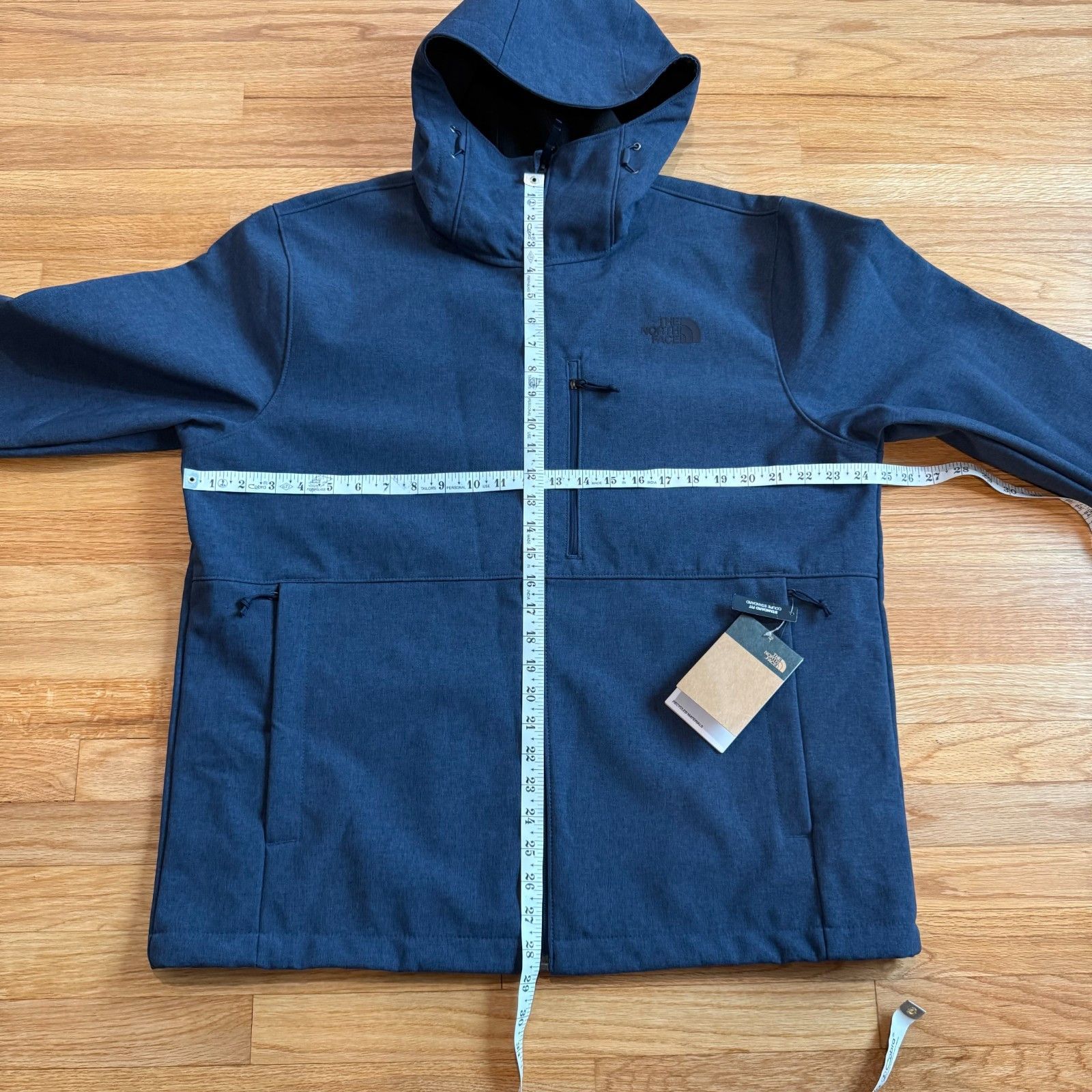 The North Face The North Face Apex Bionic Hoodie Dark Heather Blue XL Size US XL / EU 56 / 4 - 3 Thumbnail
