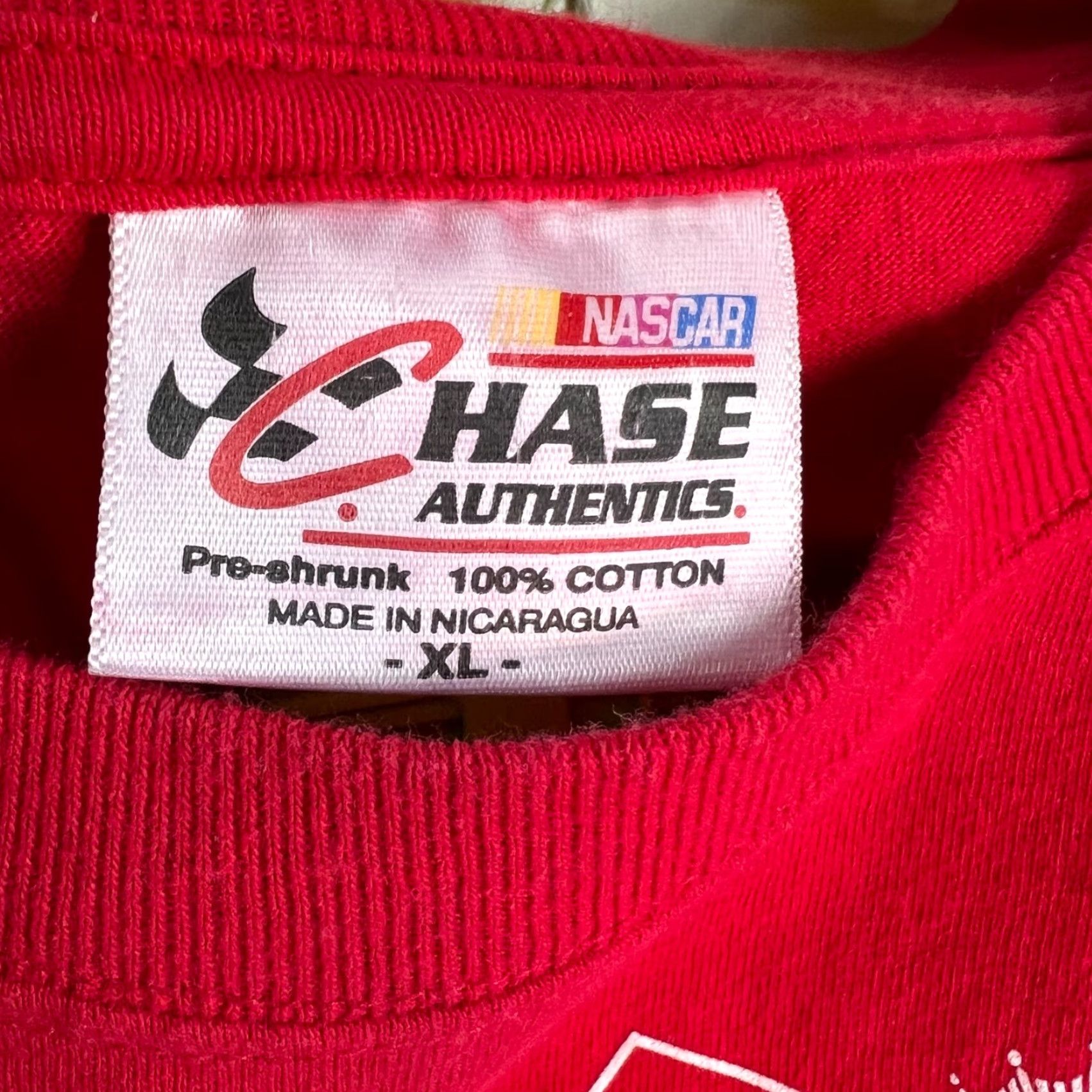 Chase Authentics Kasey Kahne Budweiser #9 NASCAR Shirt Mens XL Red 2 Sided Graphic Chase Authentics Logo NASCAR Shirt Men XL Red 2 Sided Graphic Chase Tag Size US XL / EU 56 / 4 - 4 Thumbnail