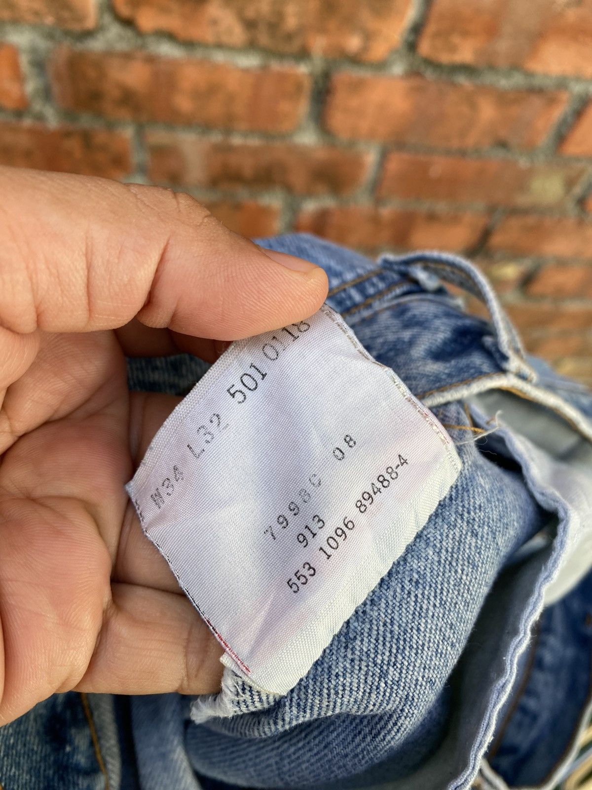 Levi's Vintage Clothing W34x31.5 Vintage levi's 501 made in USA Size US 34 / EU 50 - 7 Thumbnail