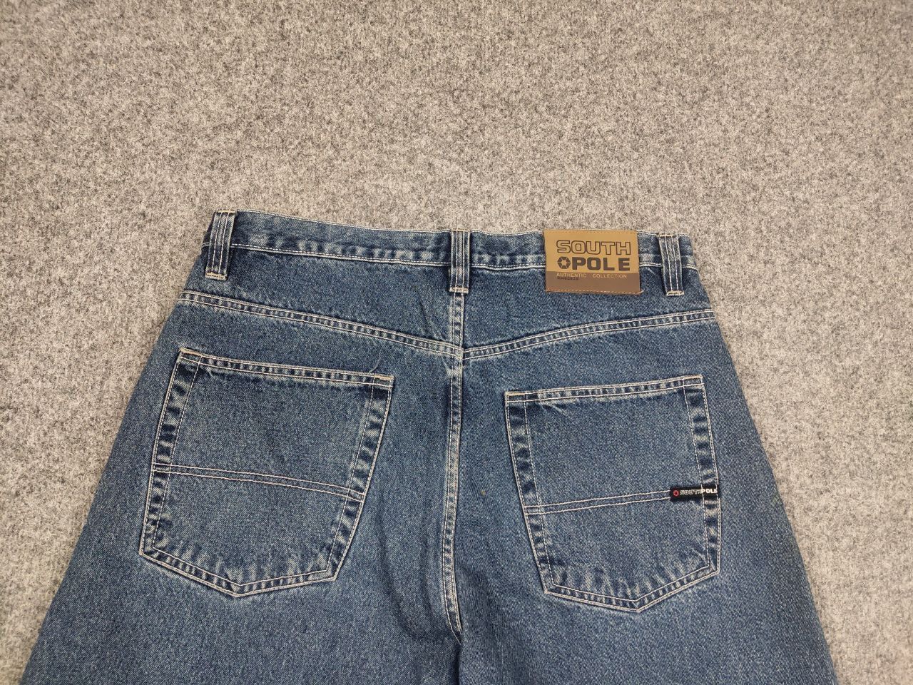 Southpole Vintage Southpole baggy Blue denim Shorts Y2k Style Rap Size US 36 / EU 52 - 11 Thumbnail