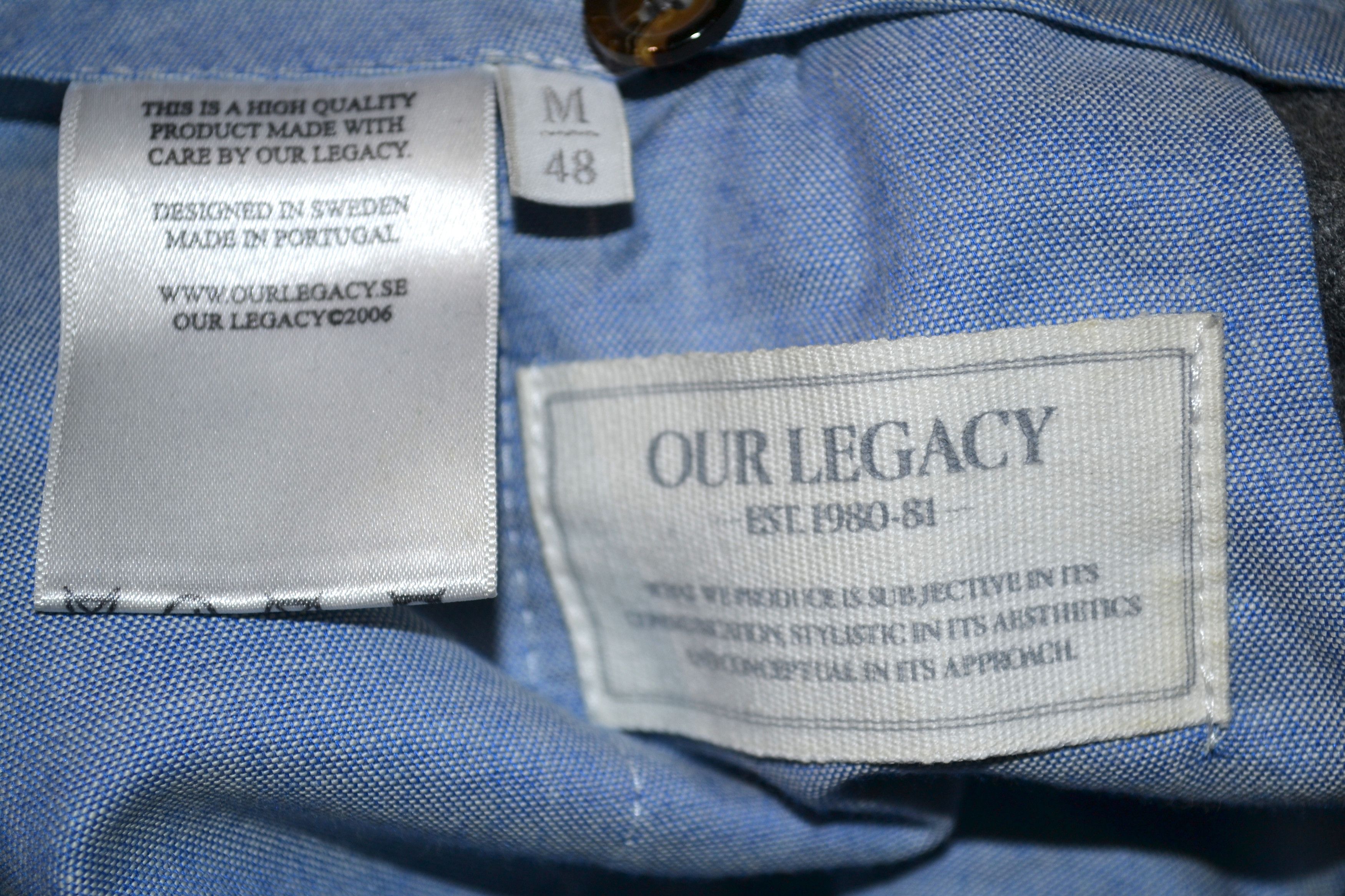 Our Legacy Our Legacy Wool Pants Size US 32 / EU 48 - 11 Thumbnail
