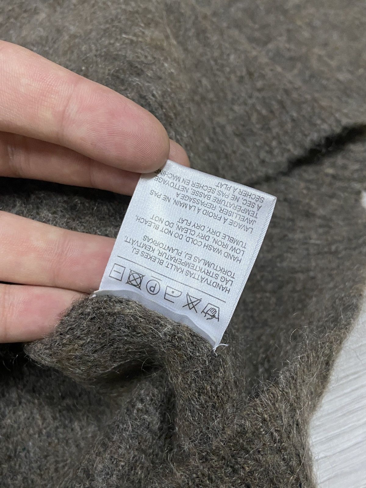 Acne Studios × Vintage Acne Studios wham mohair luxury wool sweater dress Size S / US 4 / IT 40 - 7 Thumbnail