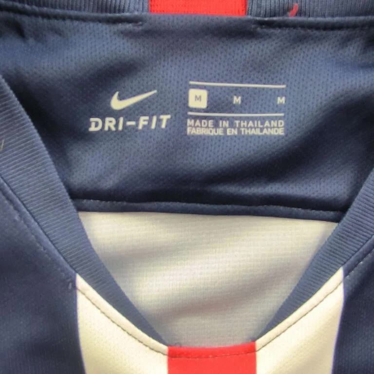 Nike PSG Paris Saint-Germain 2019-20 Mbappe football jersey M Size US M / EU 48-50 / 2 - 4 Thumbnail