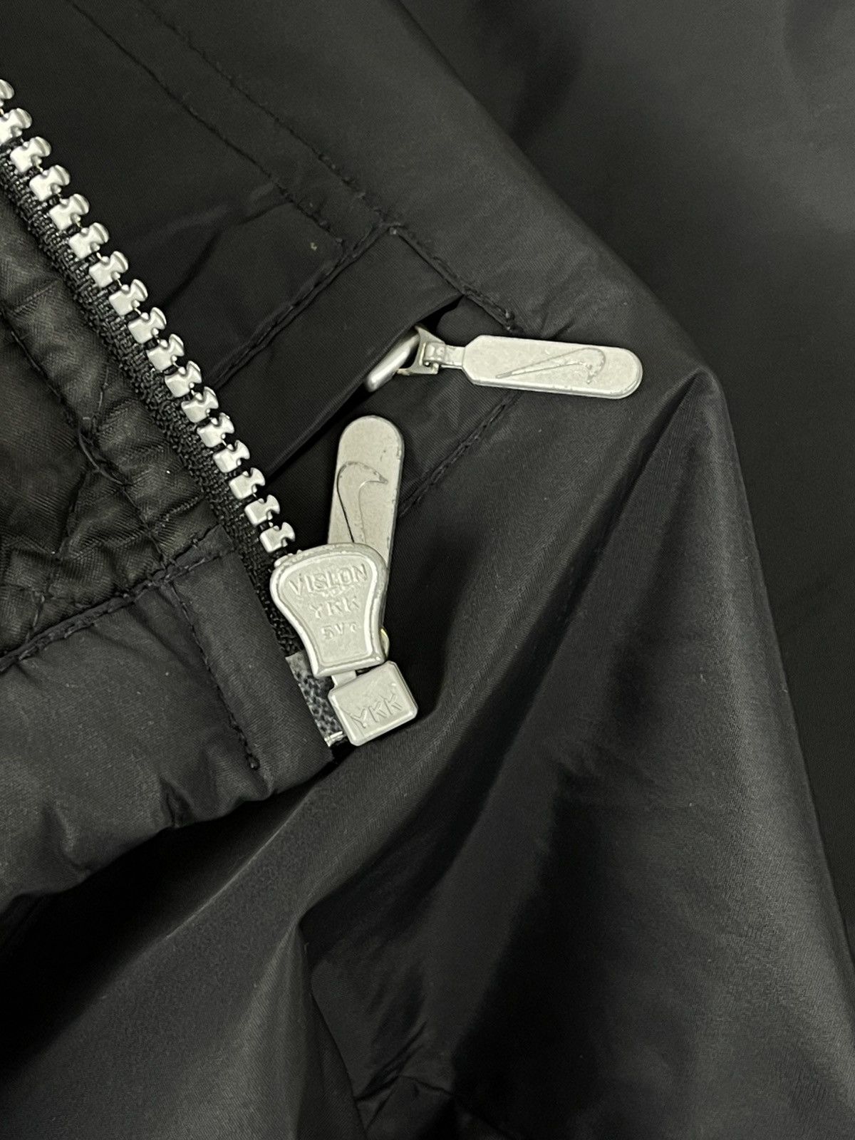 Nike × Vintage Vintage Y2k Nike Big Swoosh Jacket Size US L / EU 52-54 / 3 - 8 Thumbnail