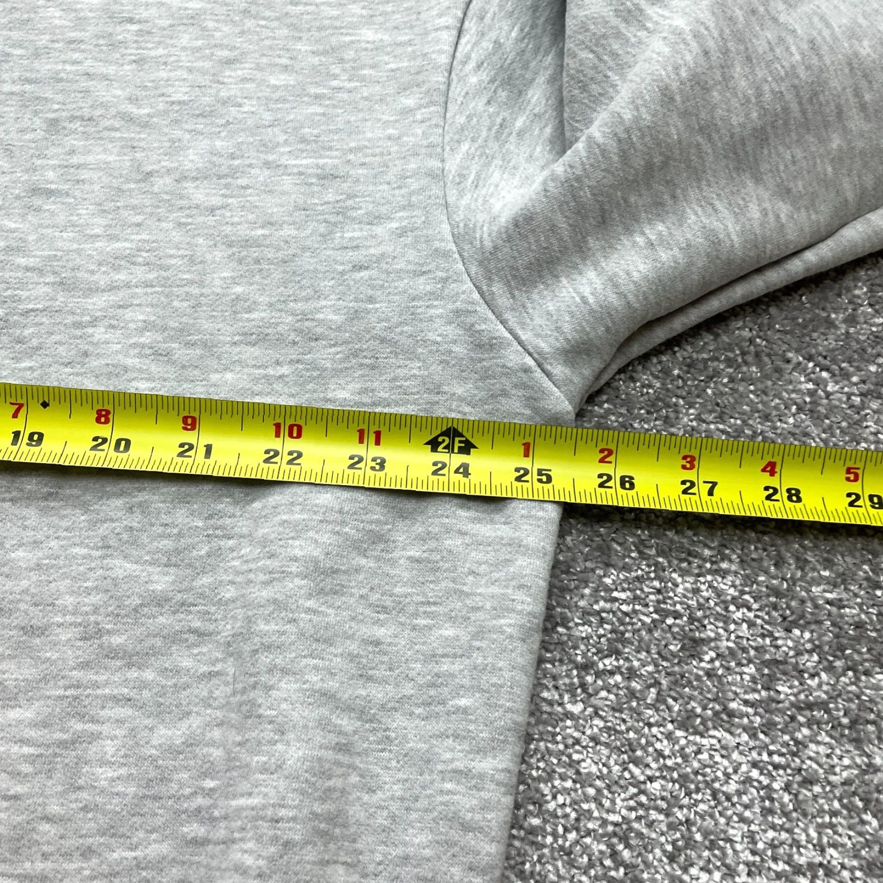 Vintage Trendy Queen Jacket Sweatshirt 1/4 Zip Womens L Light Gray Pullover Size L / US 10 / IT 46 - 6 Thumbnail