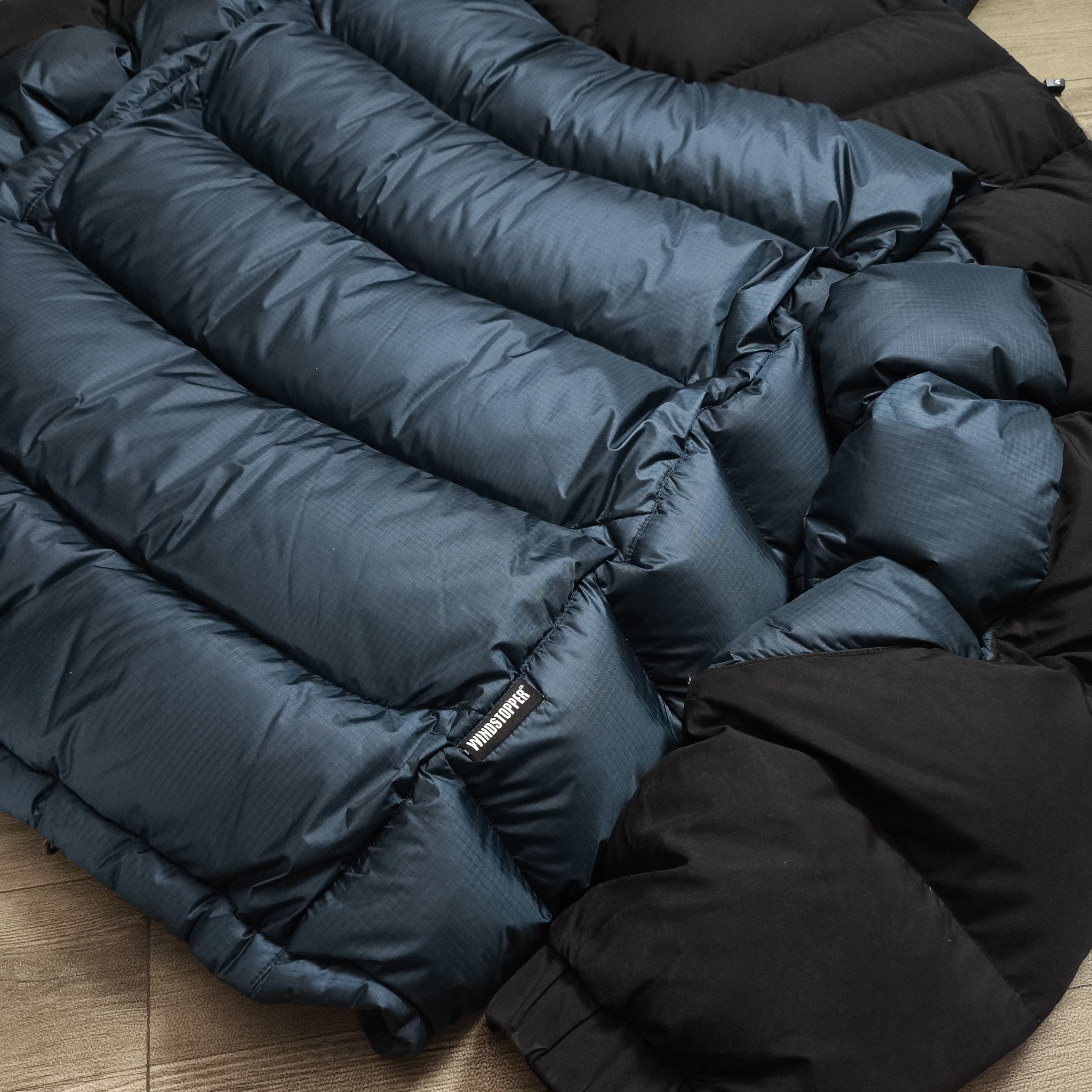 Montbell Montbell Two tone Ex700+ Windstopper Puffer Down Jacket Size US XL / EU 56 / 4 - 11 Thumbnail