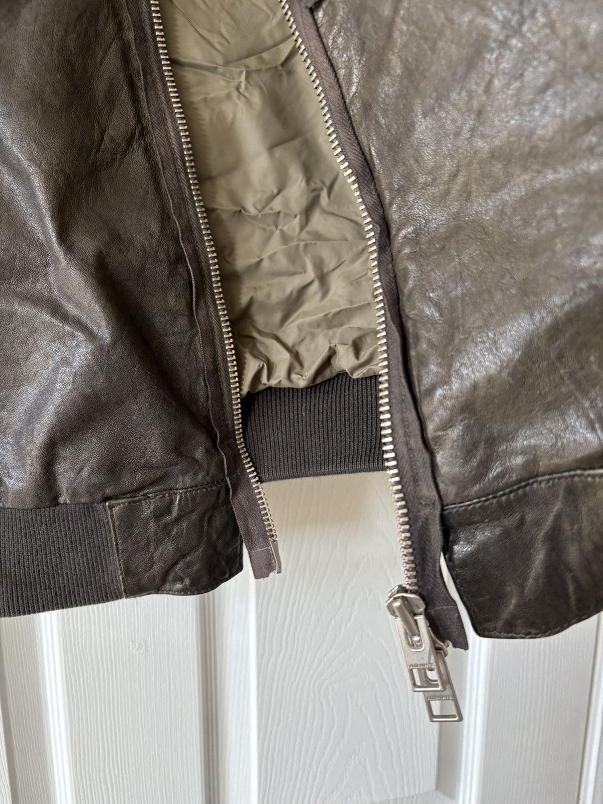 Allsaints Allsaints Momoto leather bomber Size US L / EU 52-54 / 3 - 13 Thumbnail
