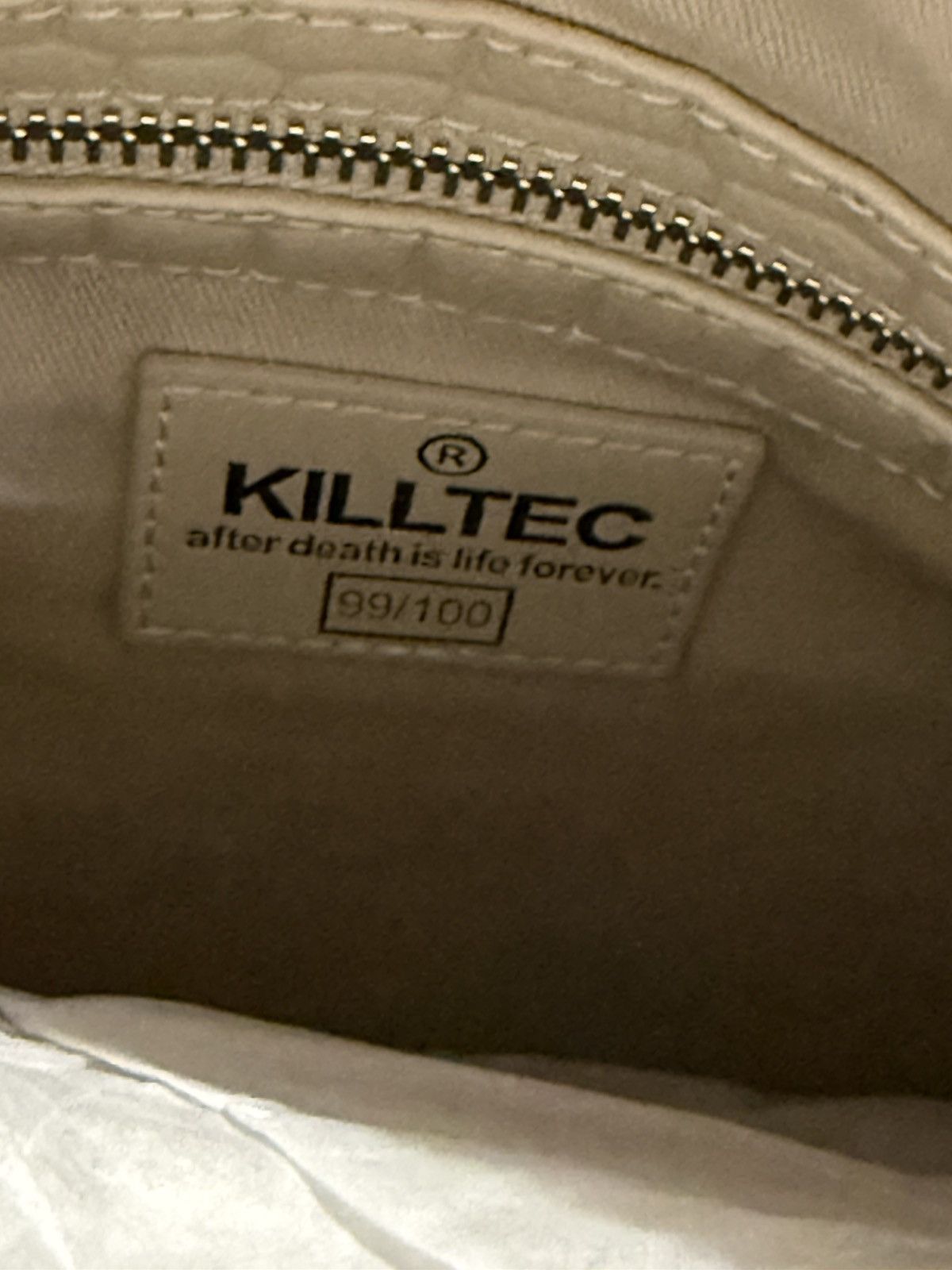 Other Kill Tec Duffle Bag Crocodile Patchwork Cream 99/100 Size ONE SIZE - 12 Thumbnail