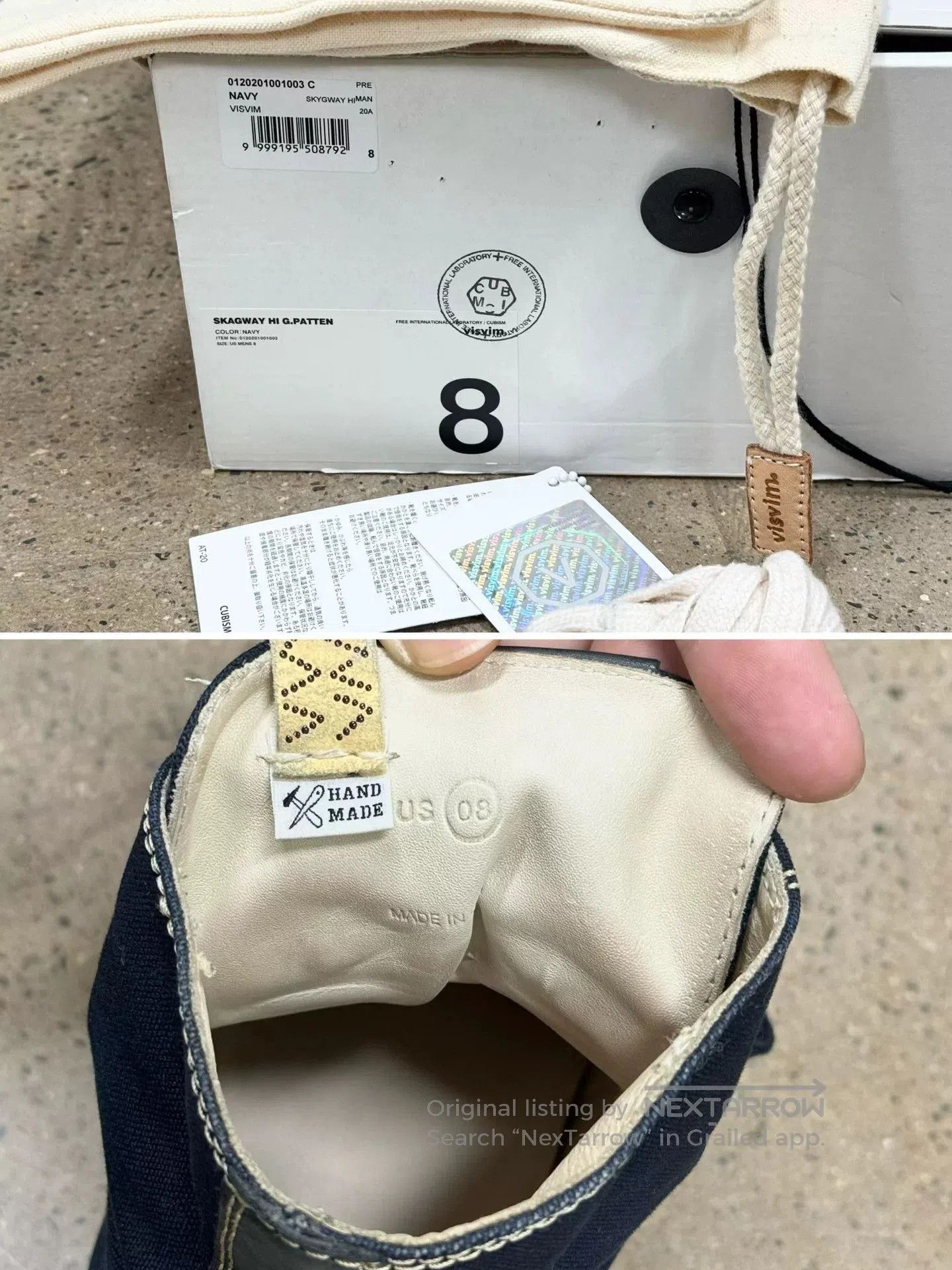 Visvim visvim skagway hi g.patten canvas sneakers. Size US 10 / EU 43 - 8 Thumbnail