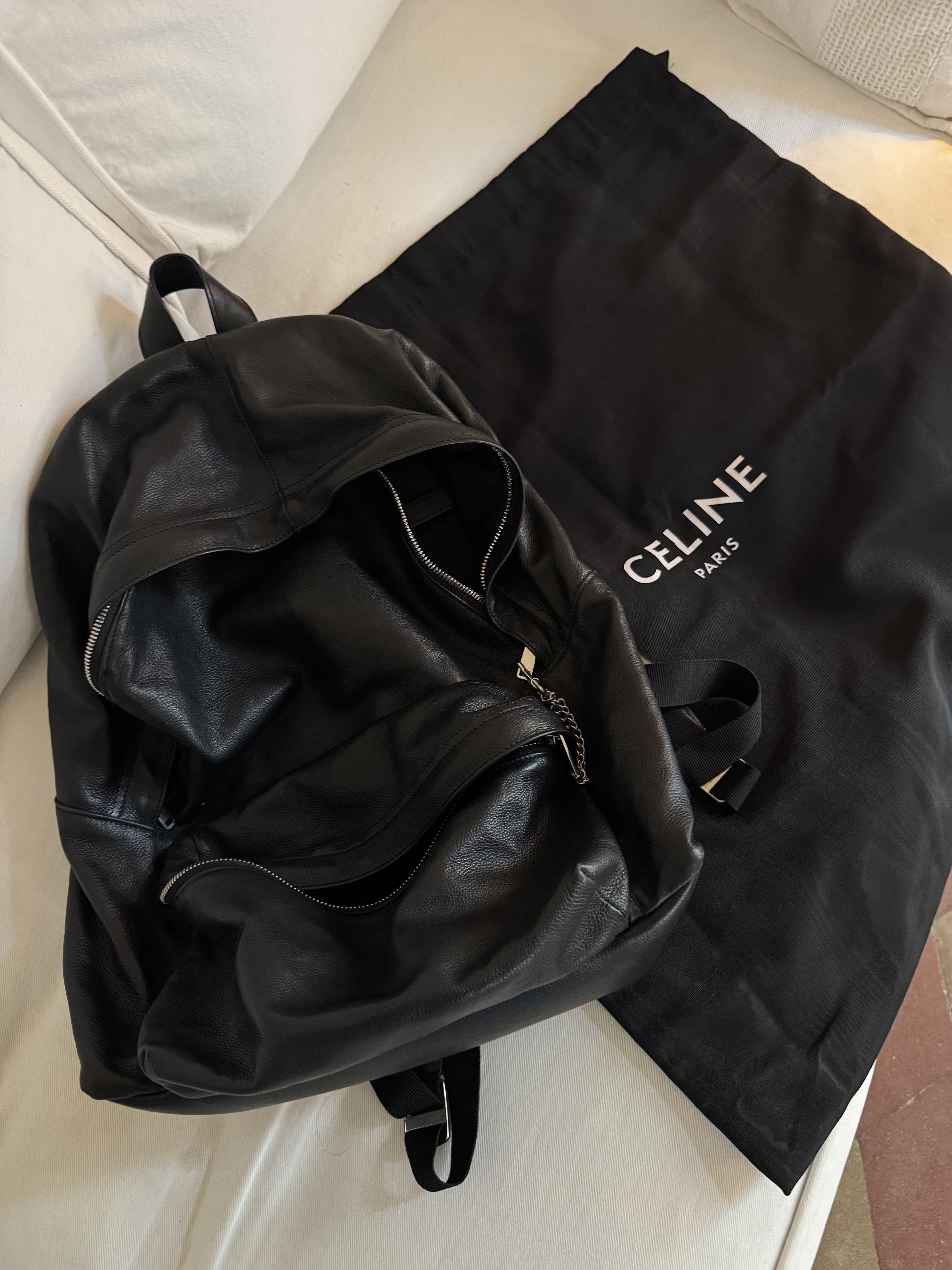 Celine Celine Cow Leather Backpack - VERY RARE - Size ONE SIZE - 15 Thumbnail