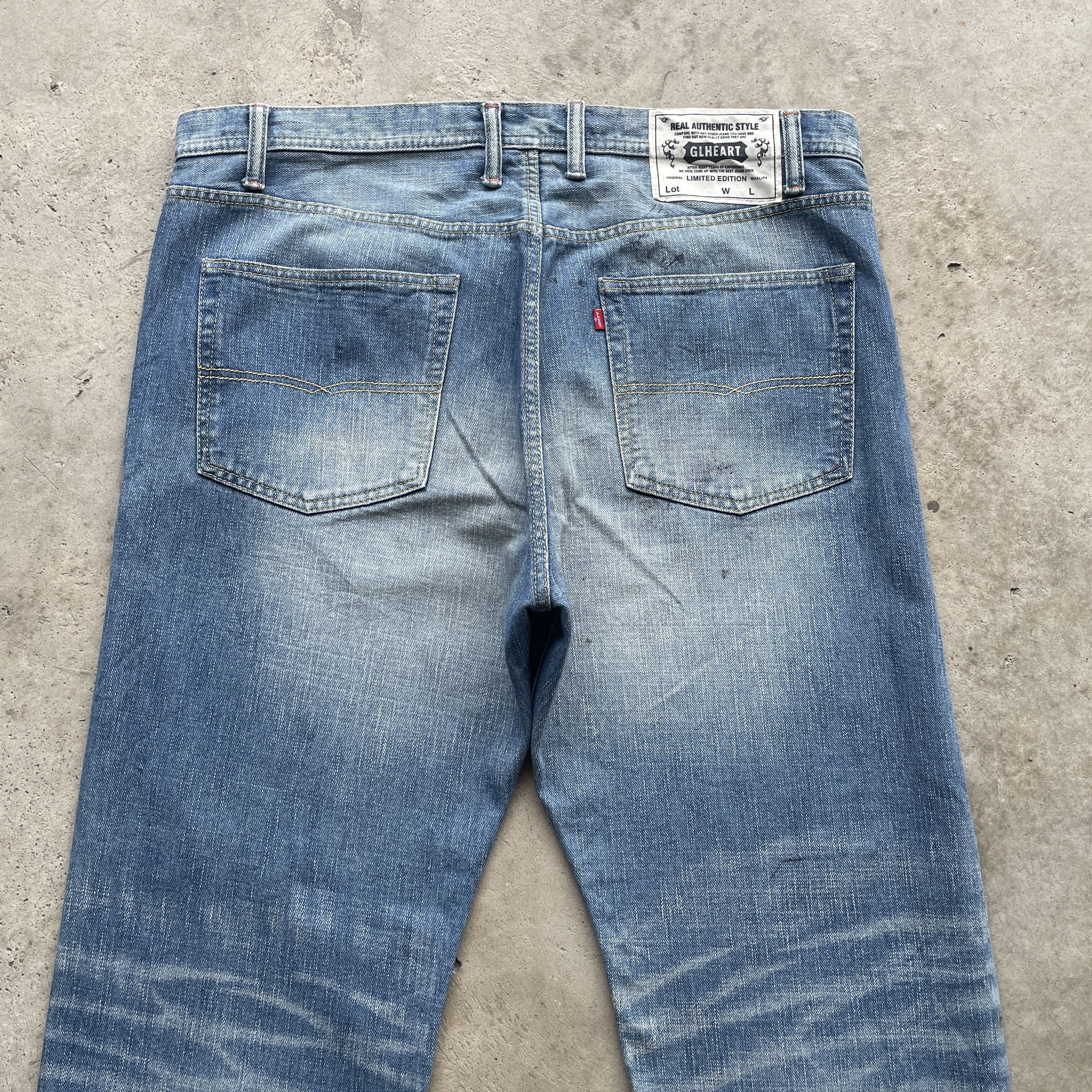 Japanese Brand VINTAGE JAPANESE BAGGY FADED JEANS DISTRESSED PANTS W42 Size US 42 / EU 58 - 10 Thumbnail