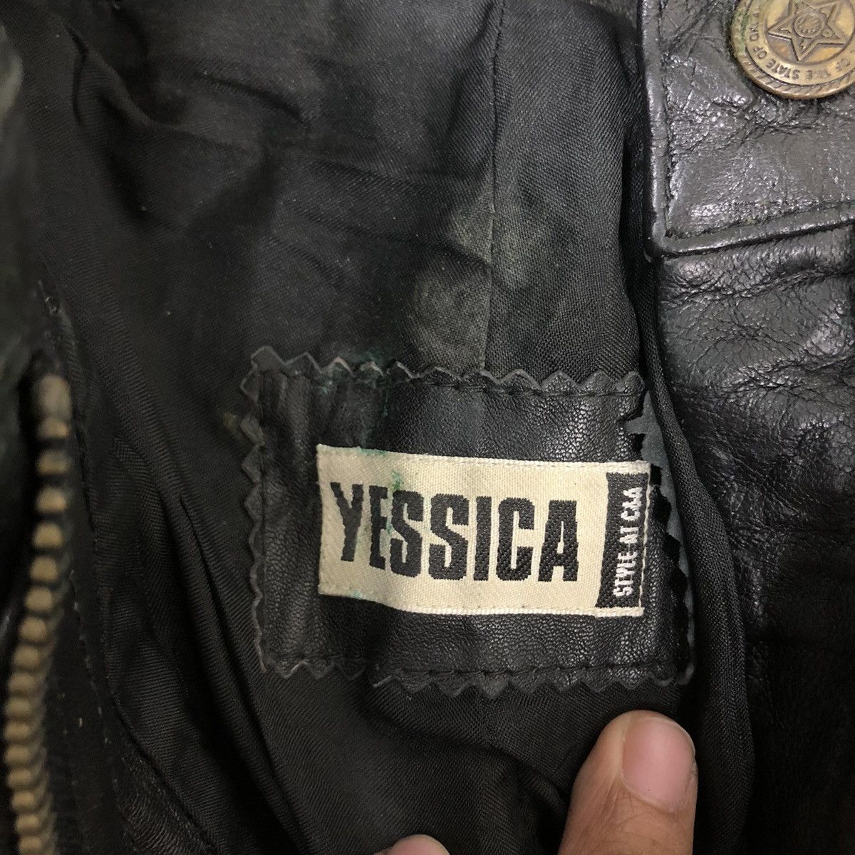 Genuine Leather 🔥90’s Genuine Leather Pants Yessica Issey Miyake Japan Size US 26 / EU 42 - 11 Thumbnail