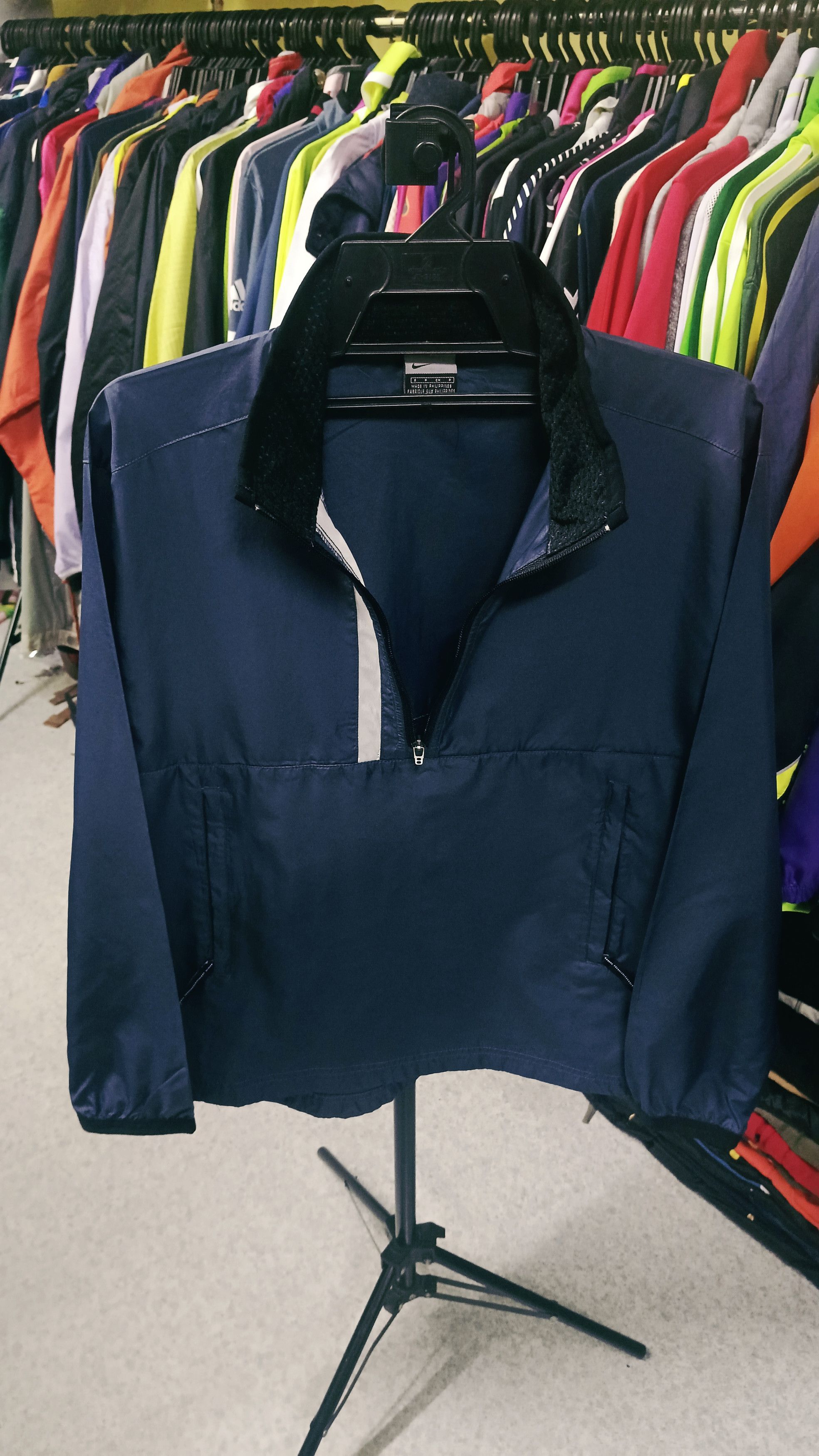Nike × Vintage Vintage Nike Half Zipper Windbreaker Size US S / EU 44-46 / 1 - 2 Thumbnail