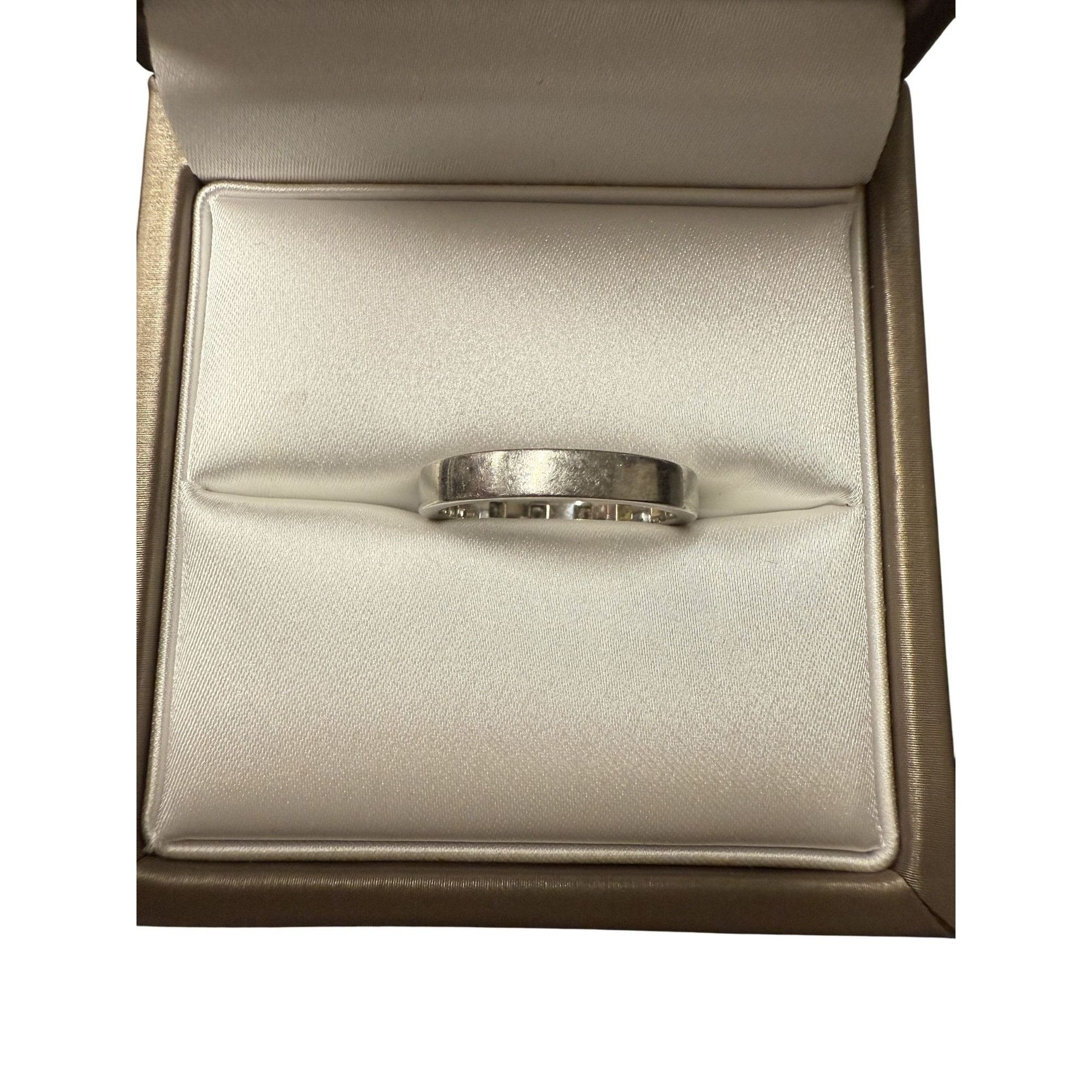 Bvlgari Bvlgari Platinum Diamond Band Ring With Original Box & Packa Size ONE SIZE - 2 Thumbnail