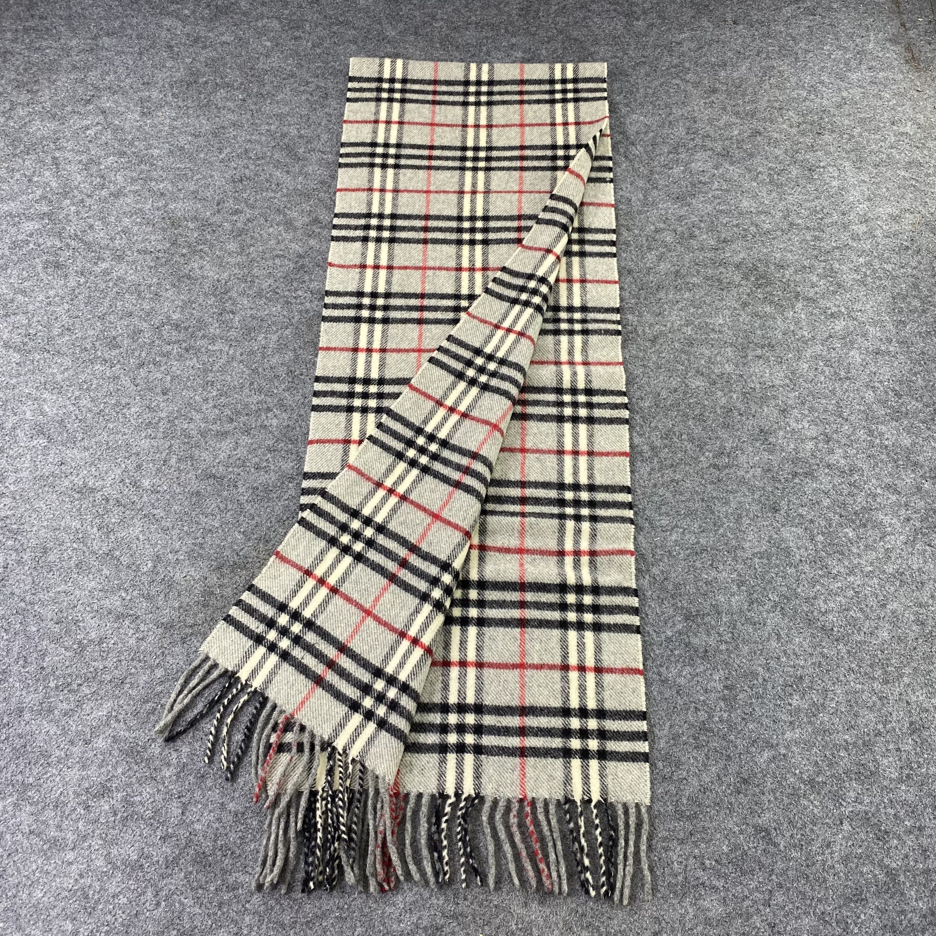 Burberry Burberry Wool Muffler / Scarf / Neckwear -T1305 Size ONE SIZE - 3 Thumbnail
