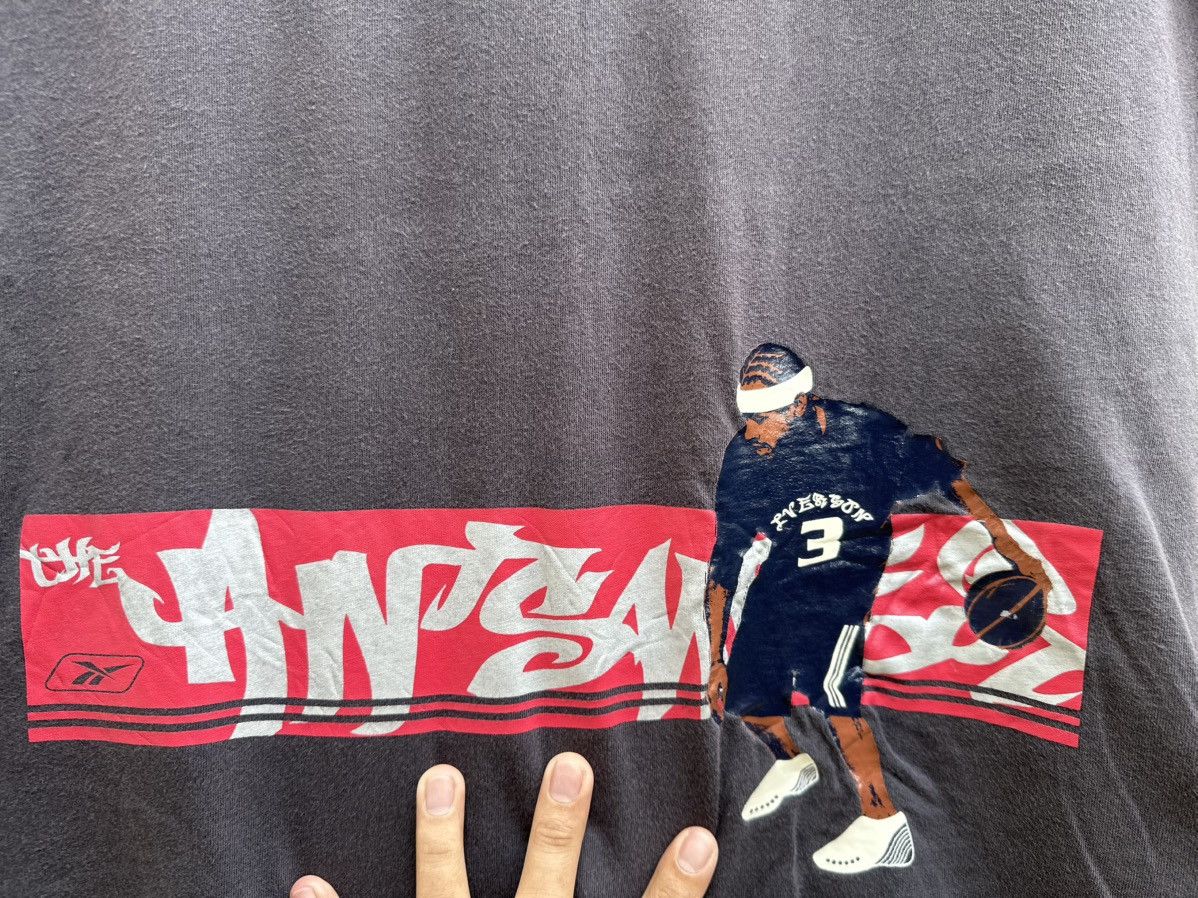 NBA Thrashed Rare Vintage Reebok Allen Iverson Sun Faded Size US L / EU 52-54 / 3 - 5 Thumbnail