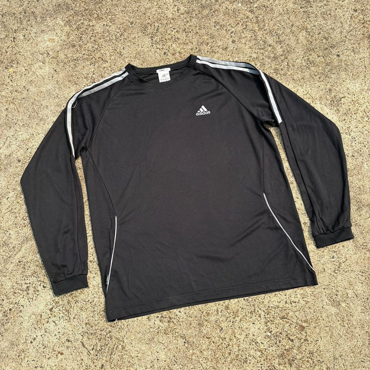 Adidas Adidas Climalite Black Long Sleeve Tee Size US M / EU 48-50 / 2 - 7 Thumbnail