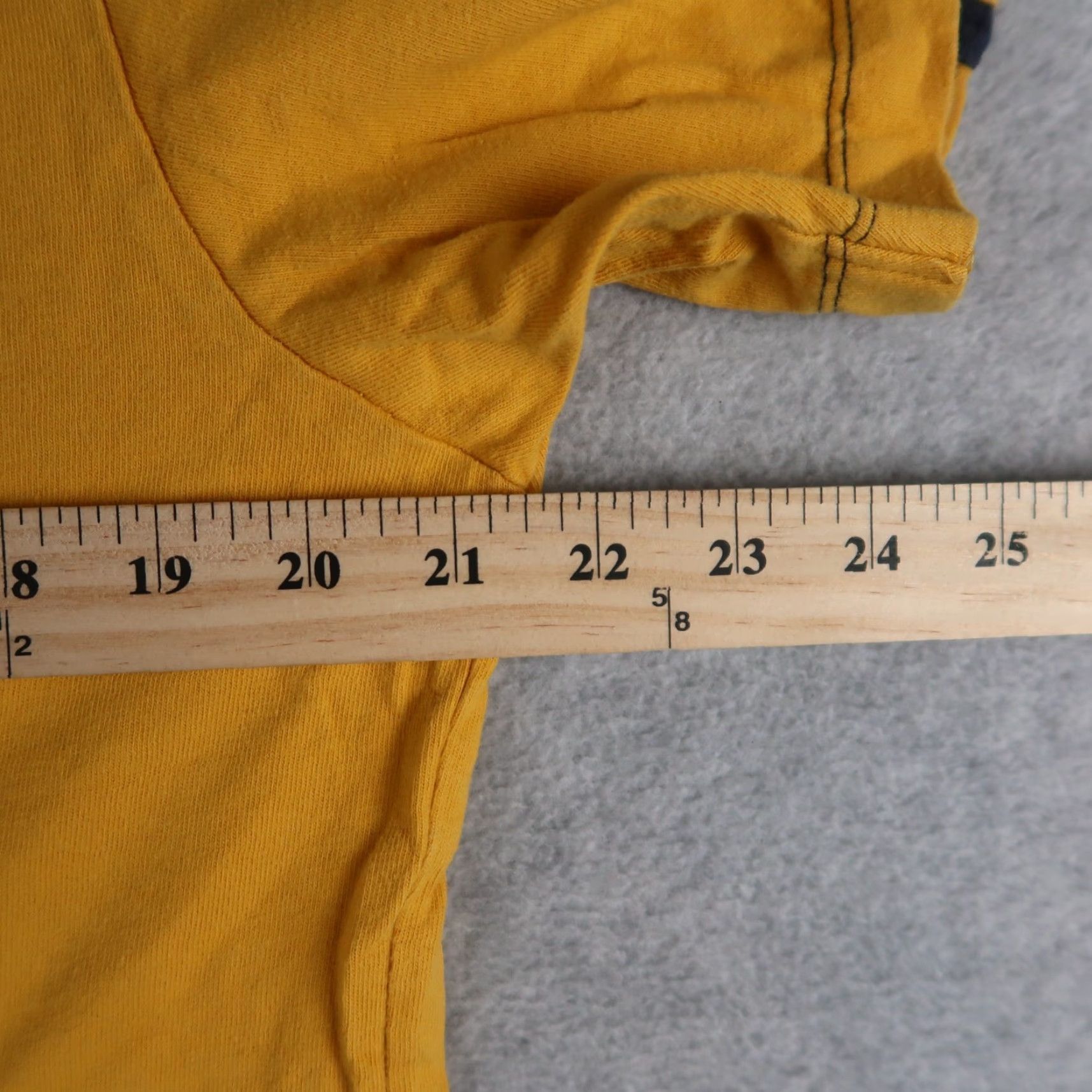 Gap VINTAGE Y2K GAP Shirt Polo Yellow Blue Short Sleeve Mens M Medium Collared Size US M / EU 48-50 / 2 - 6 Thumbnail