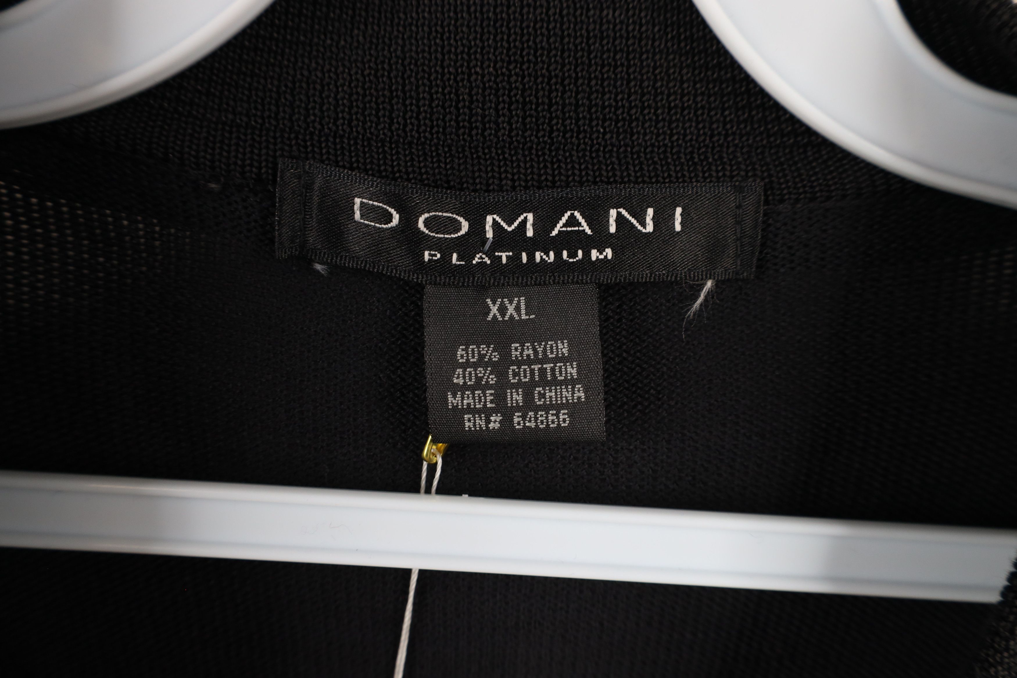 Vintage Deadstock Vintage 90s Streetwear Knit Collared Polo Black Size US XXL / EU 58 / 5 - 6 Thumbnail