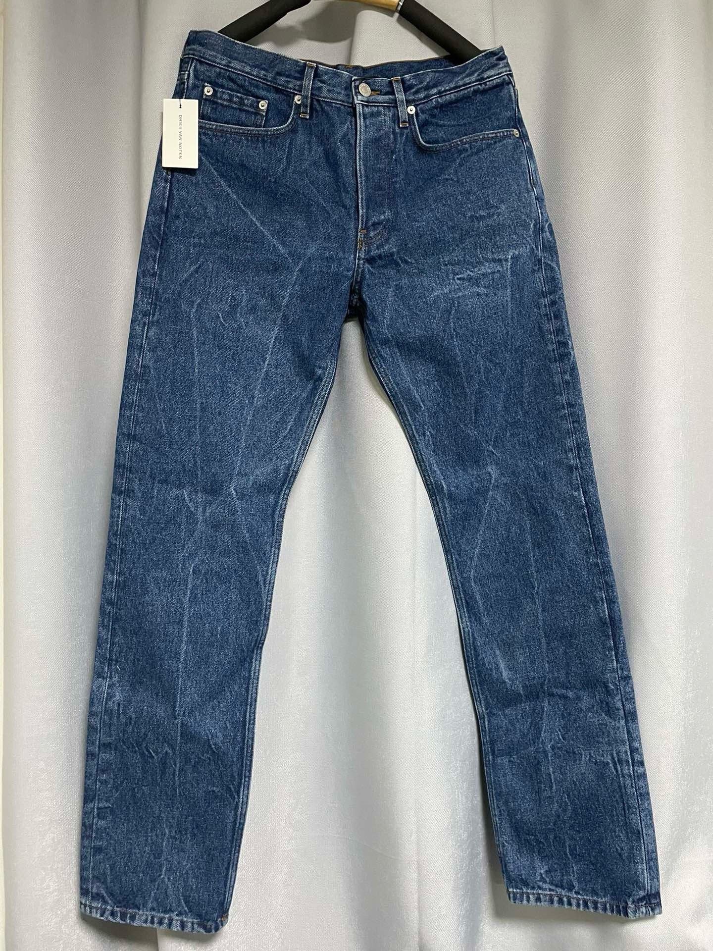 Dries Van Noten Dries van noten Aqua jeans Nextarrow-2412 Size US 31 - 1 Thumbnail