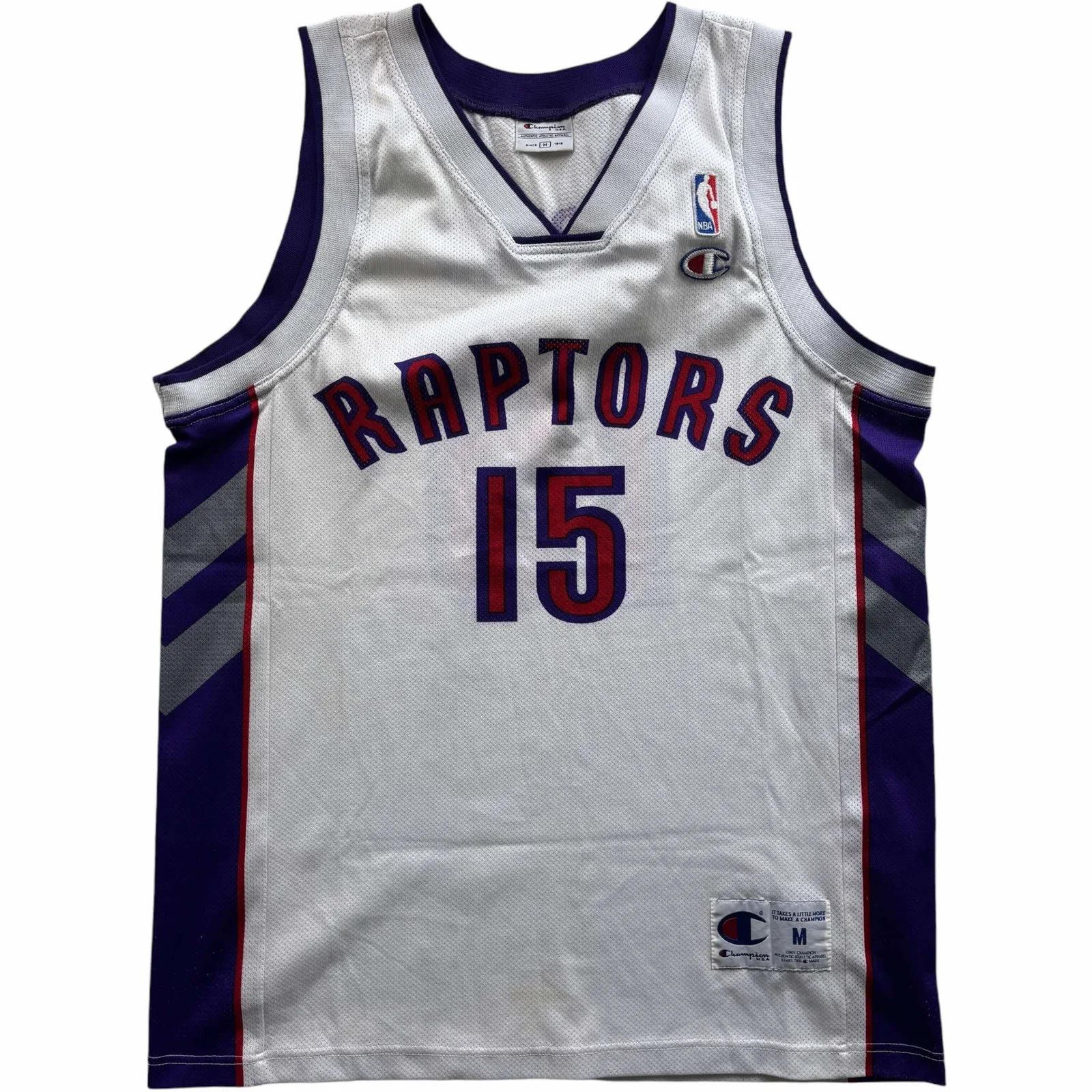 Toronto Raptors Vince Carter Champion EU home NBA jersey M