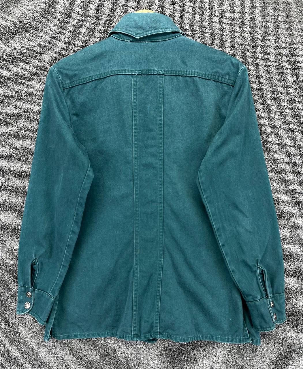Levi's Vintage 70s Levi's Big E Black Tab Button Up Flannel Jacket Size M / US 6-8 / IT 42-44 - 9 Thumbnail