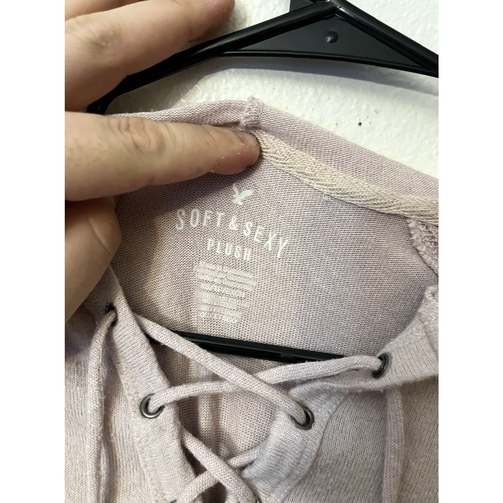 American Eagle Outfitters VINTAGE American Eagle Hoodie Pullover Women’s XS Pink Long Sleeve Casual All Seasons Size XS / US 0-2 / IT 36-38 - 2 Thumbnail