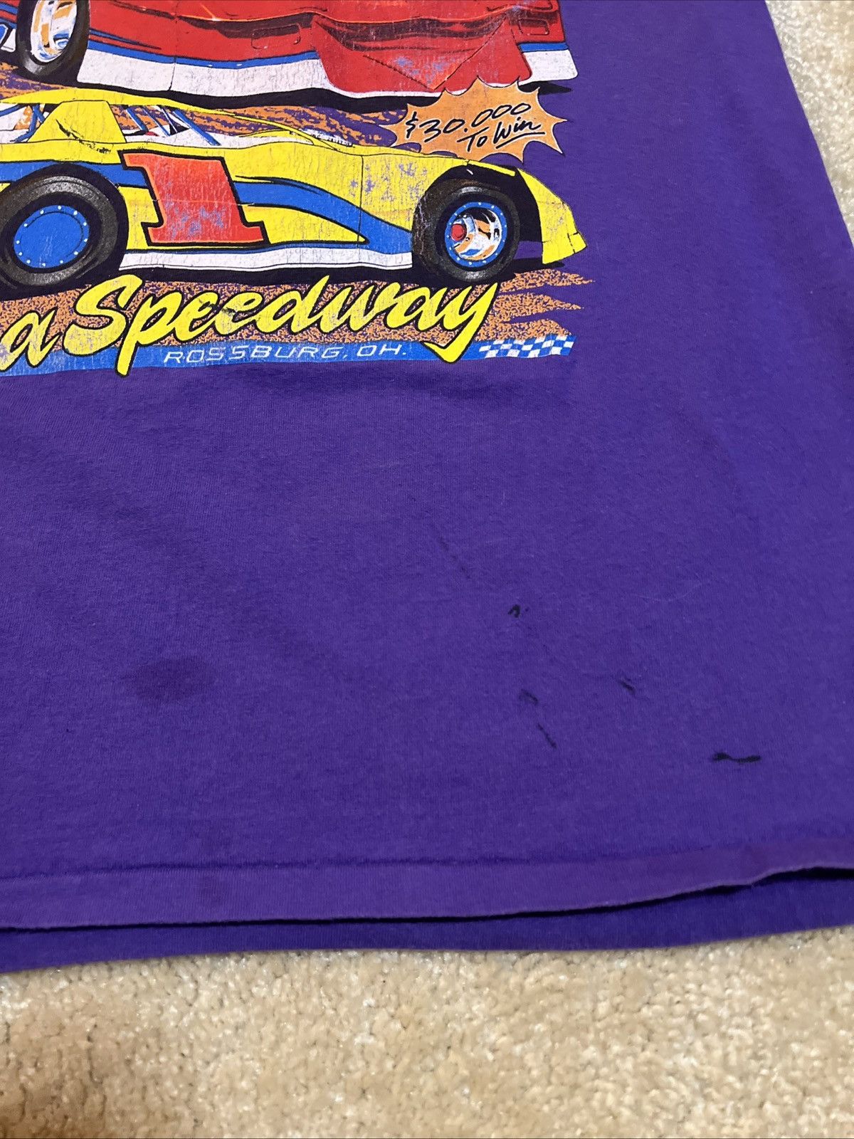 NASCAR 27th Annual World 100 Eldora Speedway Single Stitch Racing Size US XL / EU 56 / 4 - 4 Thumbnail