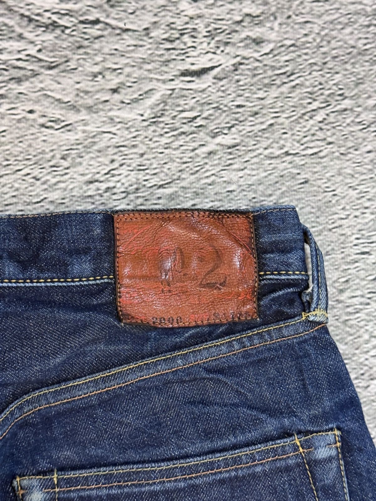 Evisu Evisu jeans daicock big logo vintage pink Yamane Japanese Size 31" - 2 Thumbnail