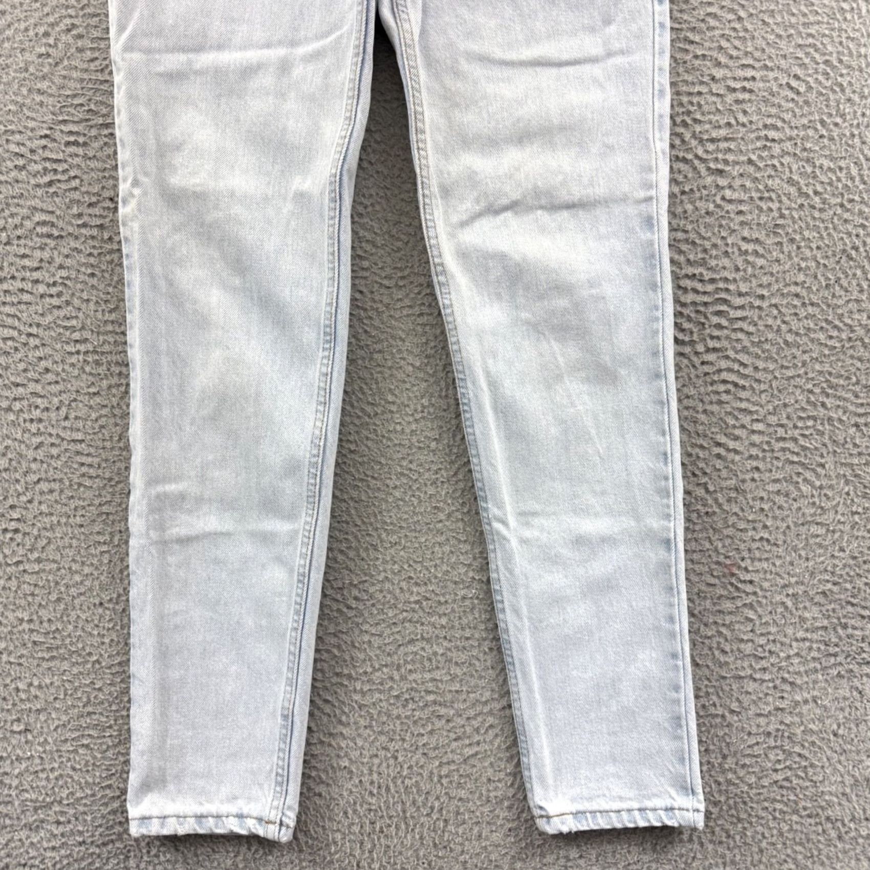Levi's VINTAGE Levi's 512 Jeans Womens Slim 26x32 Light Wash 90s USA Jeans Size 30" / US 8 / IT 44 - 2 Thumbnail