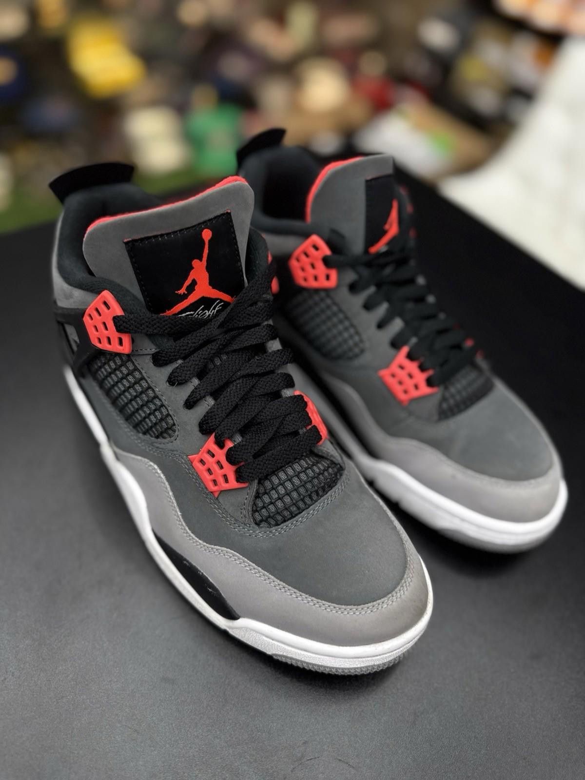 Jordan Brand Air Jordan 4 Retro Mid 'Infrared' Men's Size 9.5 DH6927-061 Size US 9.5 / EU 42-43 - 4 Thumbnail