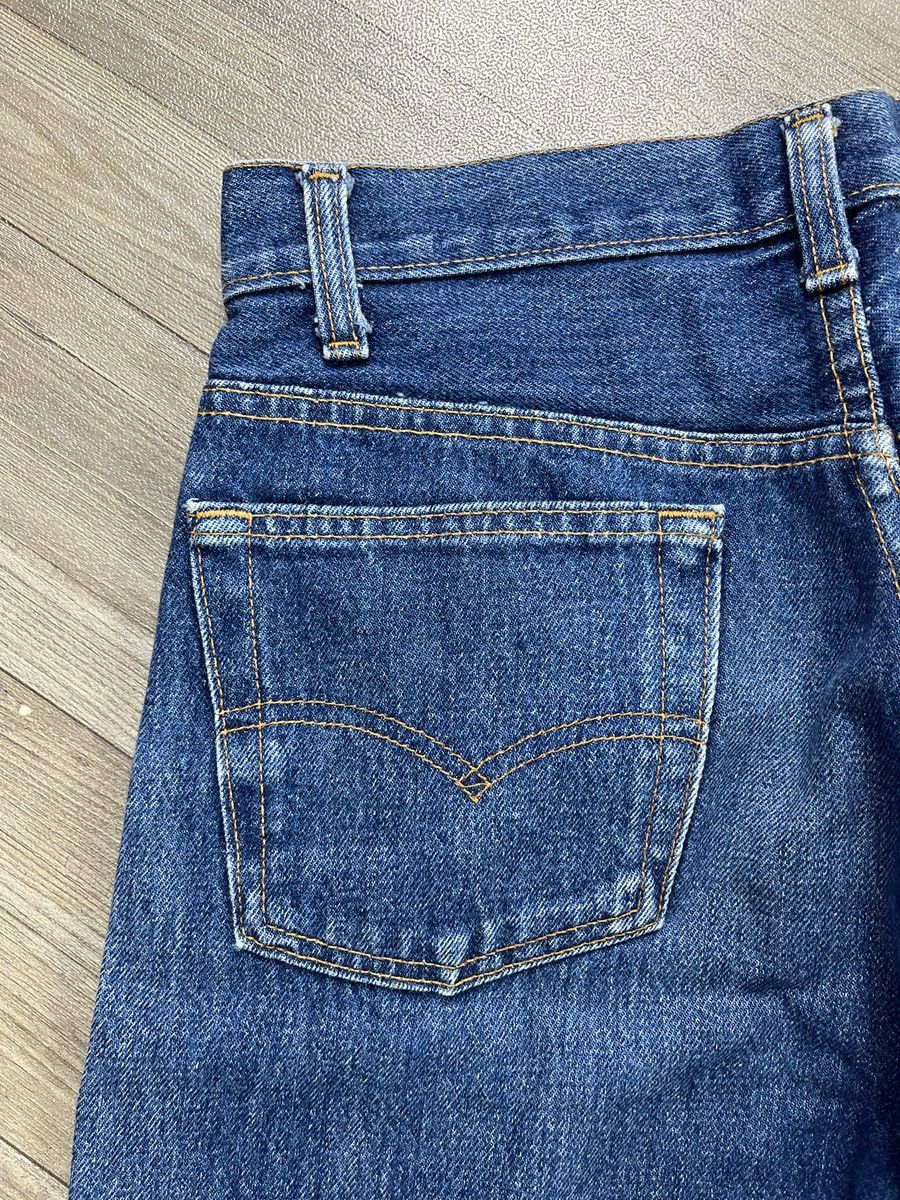 Levi's Vintage Clothing 🇺🇸1990s Vintage Levis 501XX 30x32 Distressed Faded Blue Jeans Size US 30 / EU 46 - 15 Thumbnail