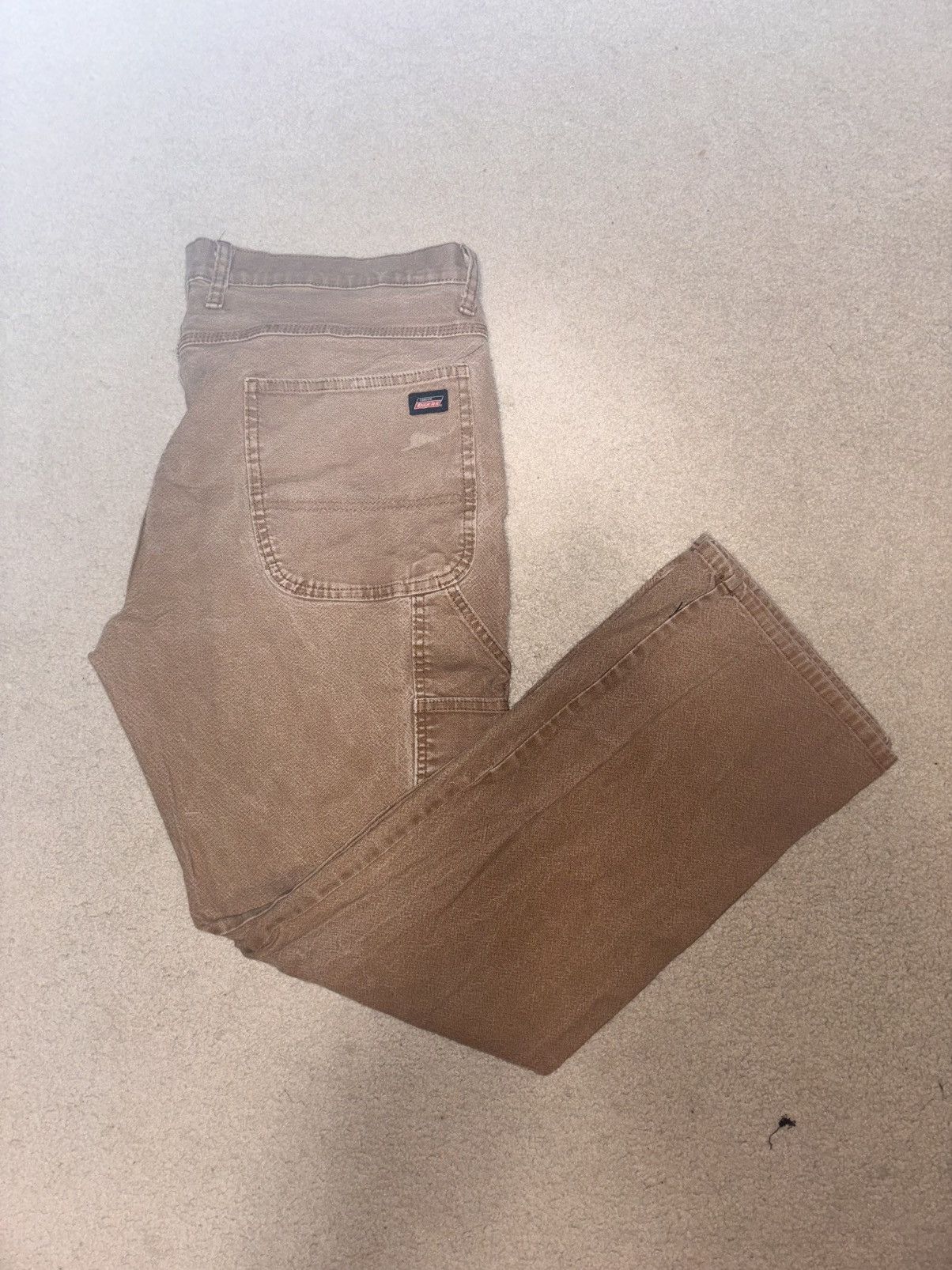Dickies Dickies Carpenter Pants Mens 38x32 Brown Workwear Size US 38 / EU 54 - 1 Thumbnail