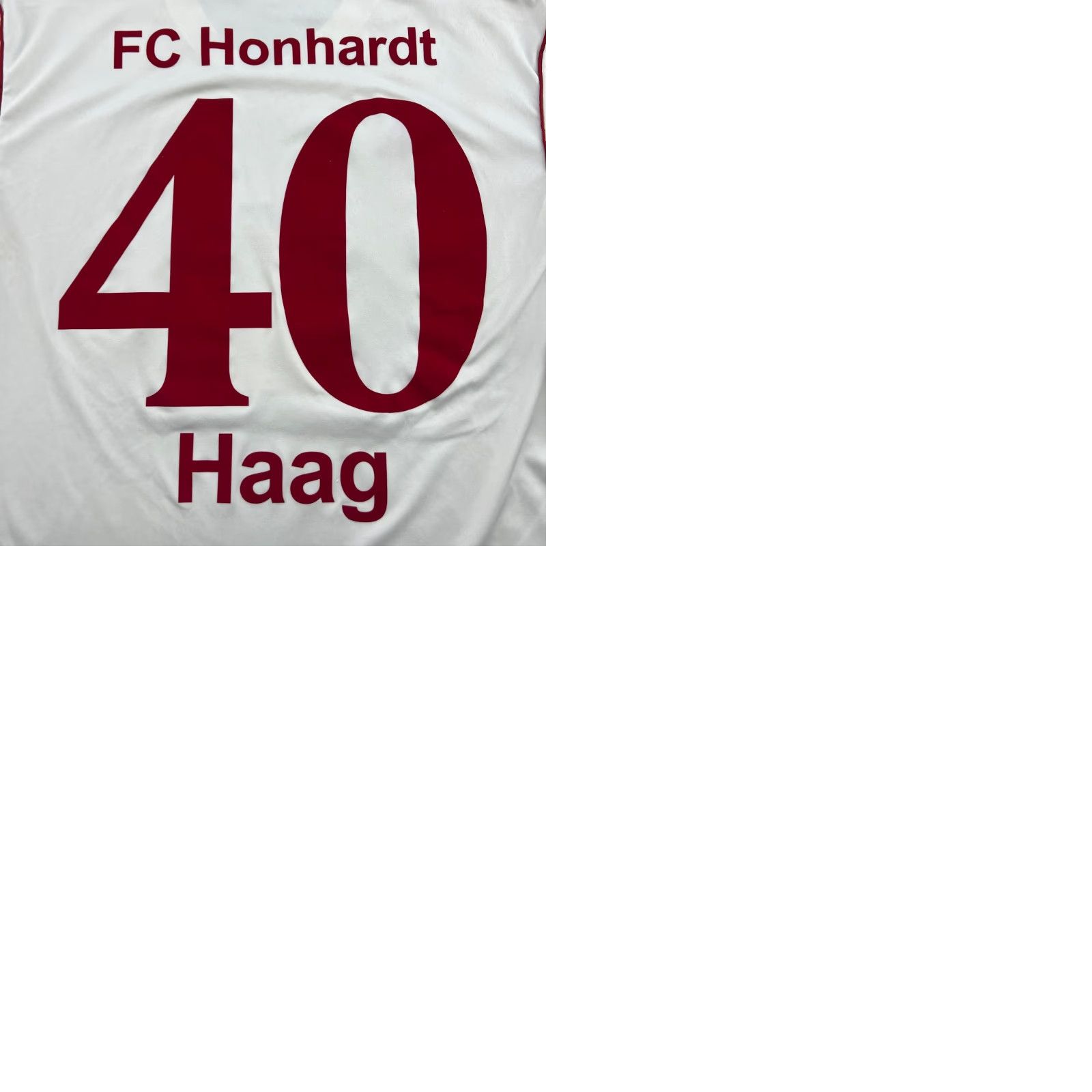 Adidas adidas FC Honhardt 2012 Football Jersey Haag Mens Large White Jersey Shirt Mens L Adidas White Football Size US L / EU 52-54 / 3 - 10 Thumbnail