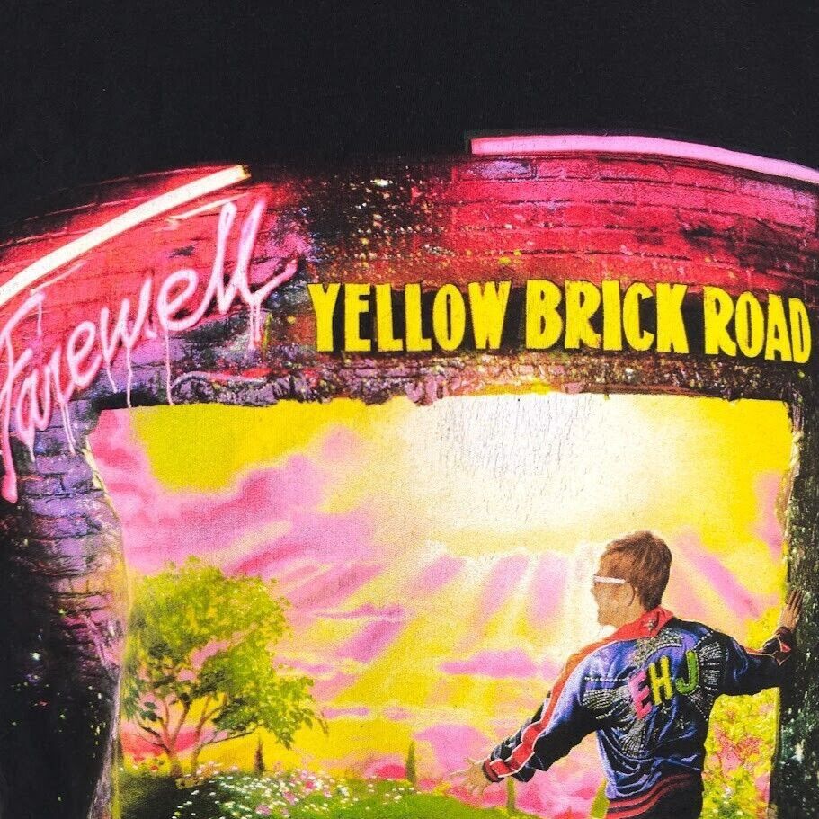 Other Elton John T Shirt Mens Size Small Black 2019 Farewell Tour Size US S / EU 44-46 / 1 - 2 Thumbnail