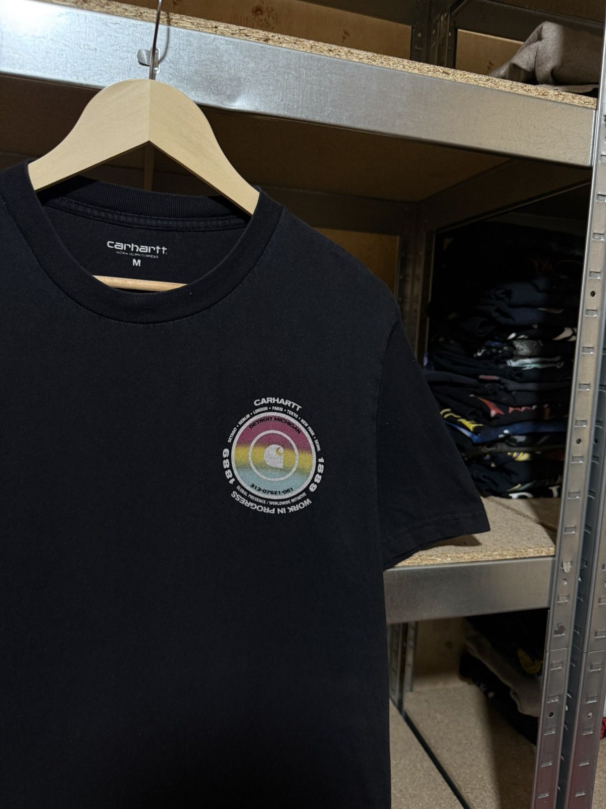 Carhartt × Carhartt Wip Rare Carhartt WIP Detroit Michigan Outdoor T-Shirt Y2K Hype Size US M / EU 48-50 / 2 - 4 Thumbnail