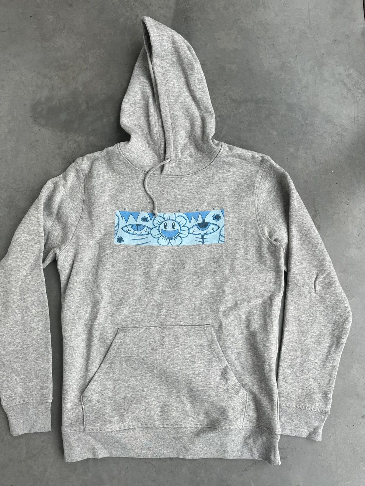 Other Gray Hoodie with Blue Print Size US M / EU 48-50 / 2 - 1 Thumbnail