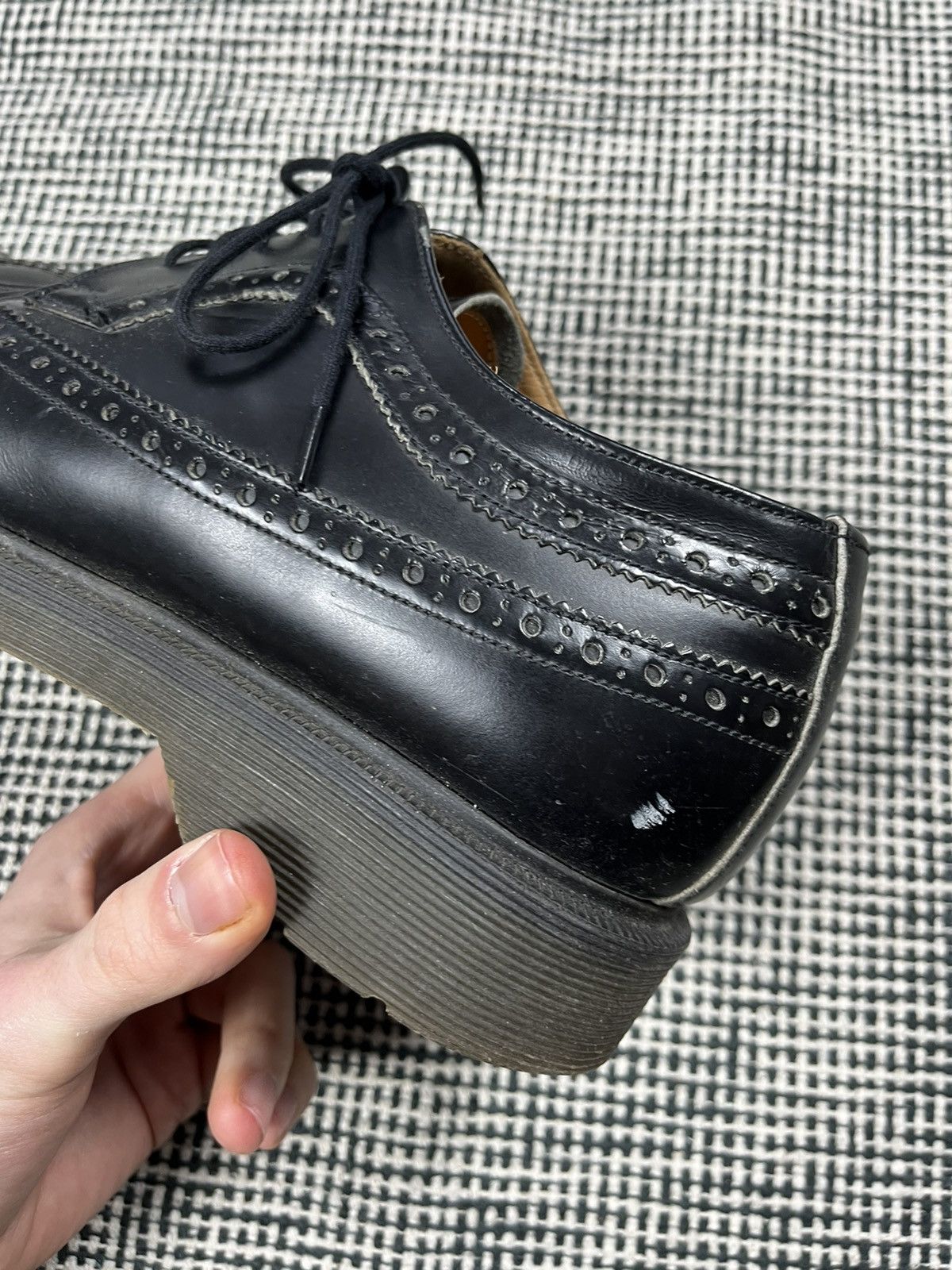 Solovair × Vintage Solovair made in England vintage Oxford chunky boots rare Size US 8.5 / IT 38.5 - 8 Thumbnail