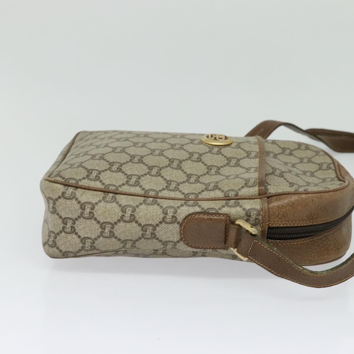 Gucci GUCCI GG Plus Supreme Shoulder Bag Pvc Beige Gold Size ONE SIZE - 5 Thumbnail