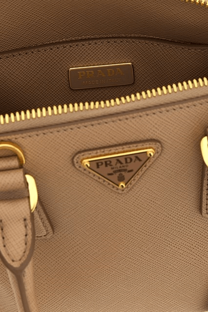 Prada PRADA Cameo Beige Leather Top Handle Bag New & Authentic Size ONE SIZE - 4 Thumbnail