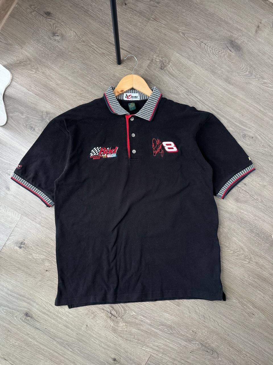 Vintage Vintage Racing NASCAR’s Bud Polo T-Shirt Size US L / EU 52-54 / 3 - 1 Thumbnail