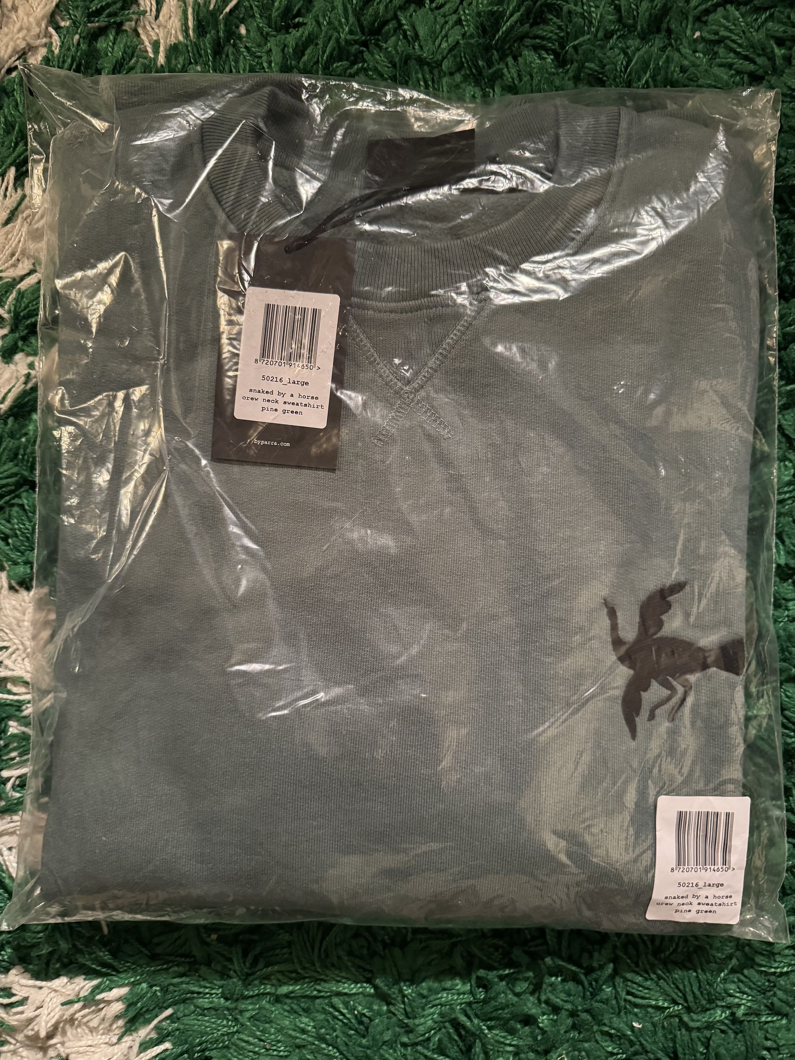Parra Snaked by a horse crew neck sweatshirt Size US L / EU 52-54 / 3 - 3 Thumbnail