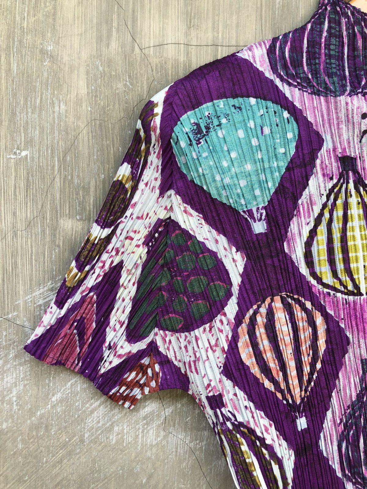 Issey Miyake Issey Miyake Pleats Please Air Balloons Women Tops Size M / US 6-8 / IT 42-44 - 4 Thumbnail