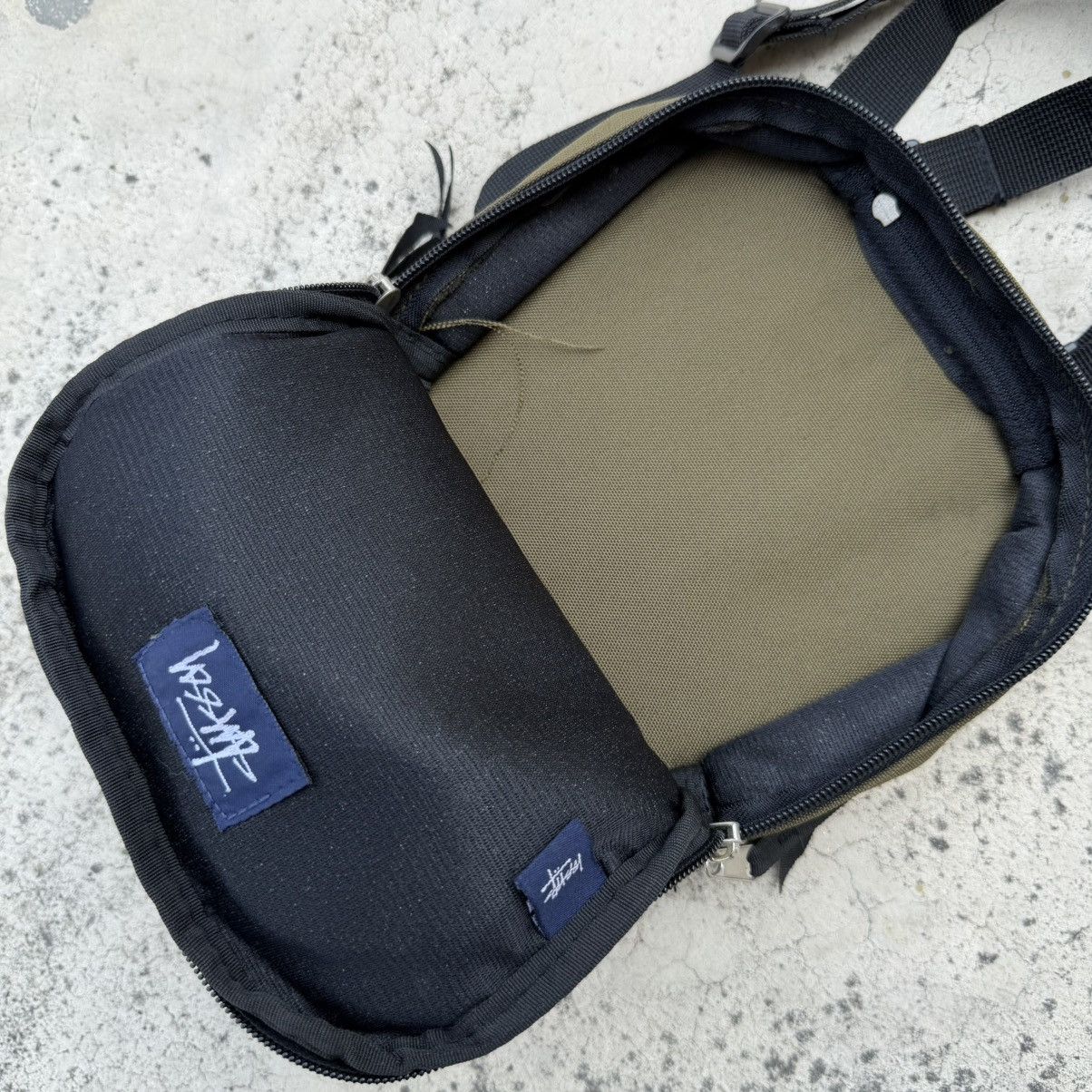 Stussy Vintage 90s Stussy pouch side bag shoulder bag Size ONE SIZE - 3 Thumbnail