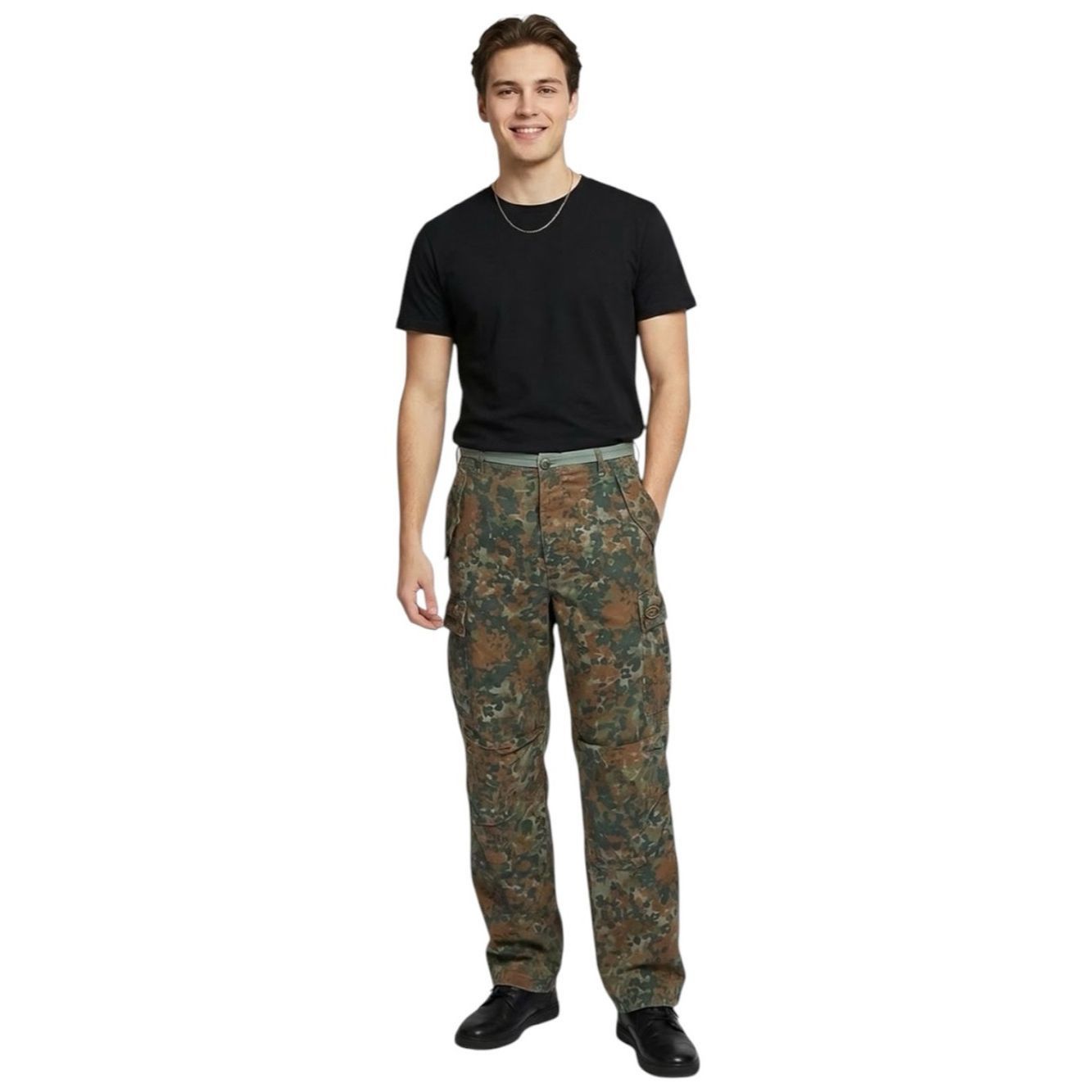Diesel Diesel P-Atlan-Pat Camo Cargo Pants NWT Size 31 Utility Mil Size US 31 - 1 Thumbnail