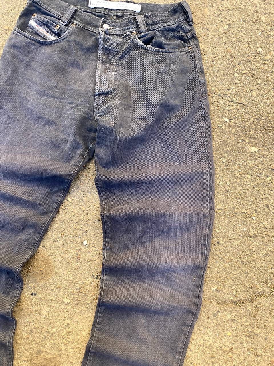 Diesel Diesel Faded blue Baggy avant garde denim y2k jeans pants Size US 33 - 5 Thumbnail