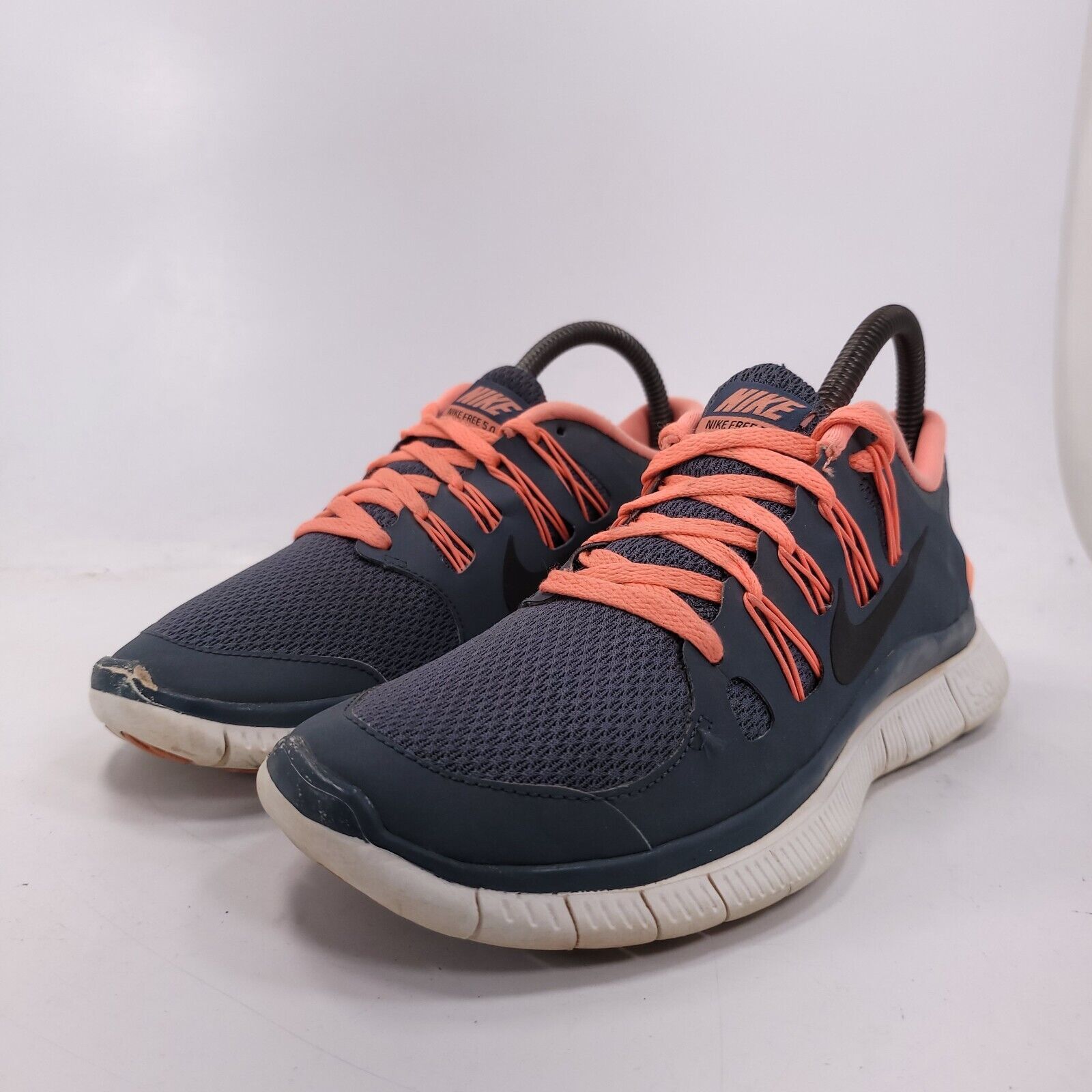 Nike Nike Free 5.0 Shoe Womens Size 7 580591-446 Gray Pink White Size US 7 / IT 37 - 1 Thumbnail