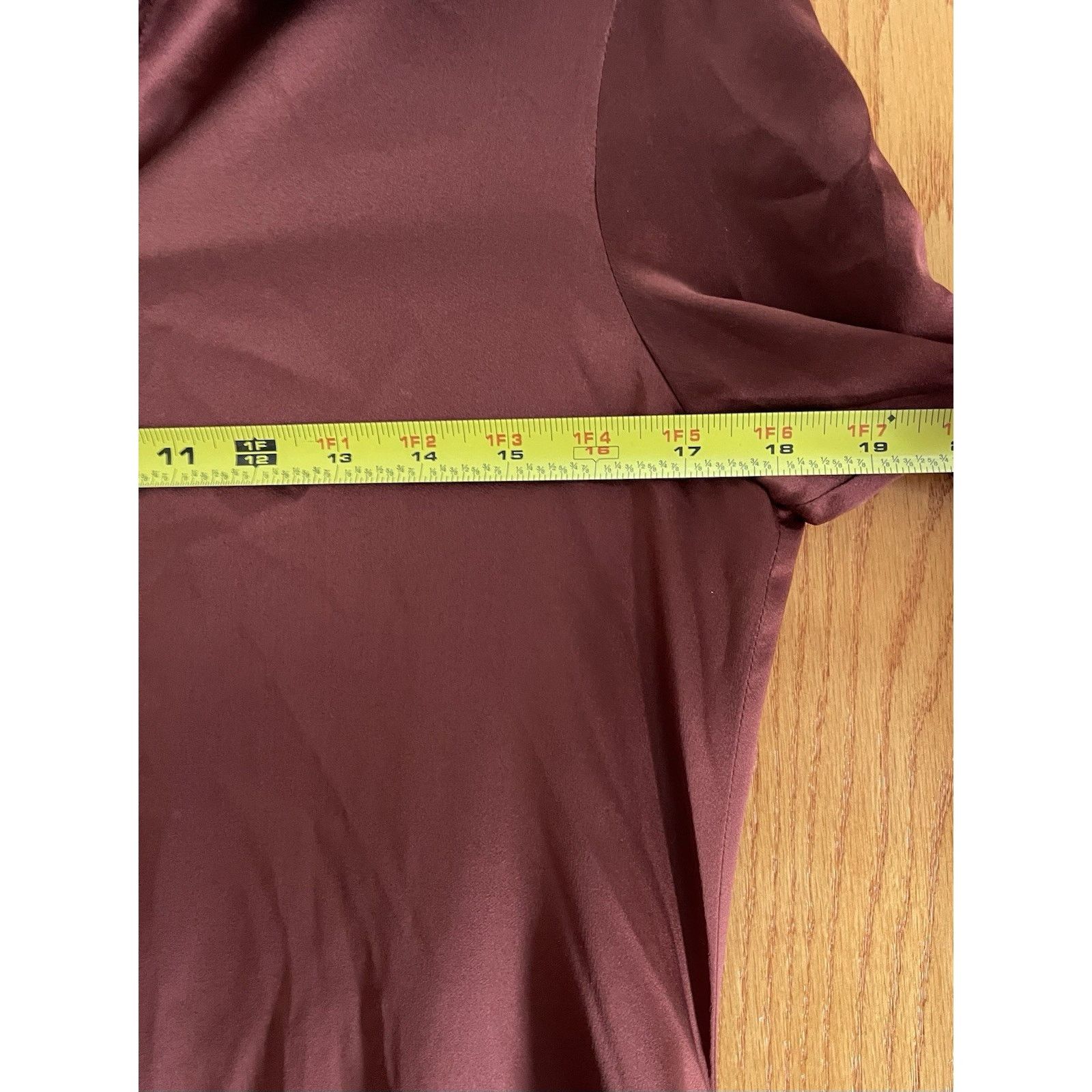 Club Monaco Club Monaco 100% Silk Midi Shirt Charmeuse Dress 4 Size S / US 4 / IT 40 - 12 Thumbnail